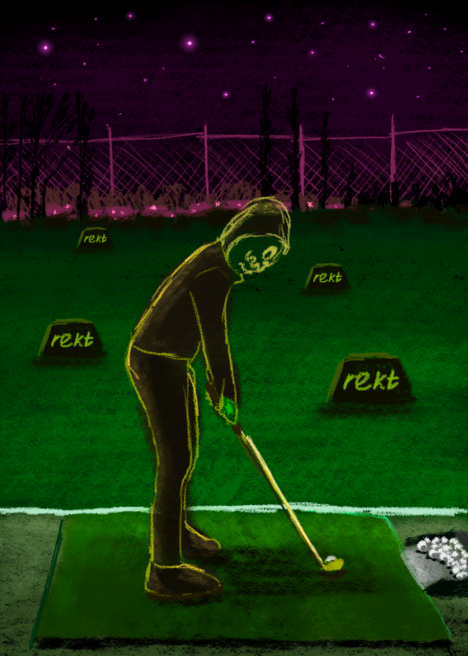 GOFL is a collection of animated rekt golfers by OSF