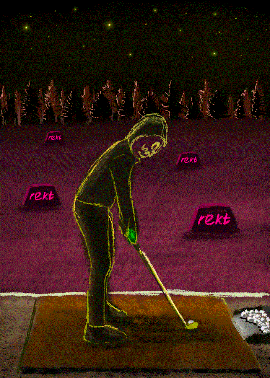 GOFL is a collection of animated rekt golfers by OSF