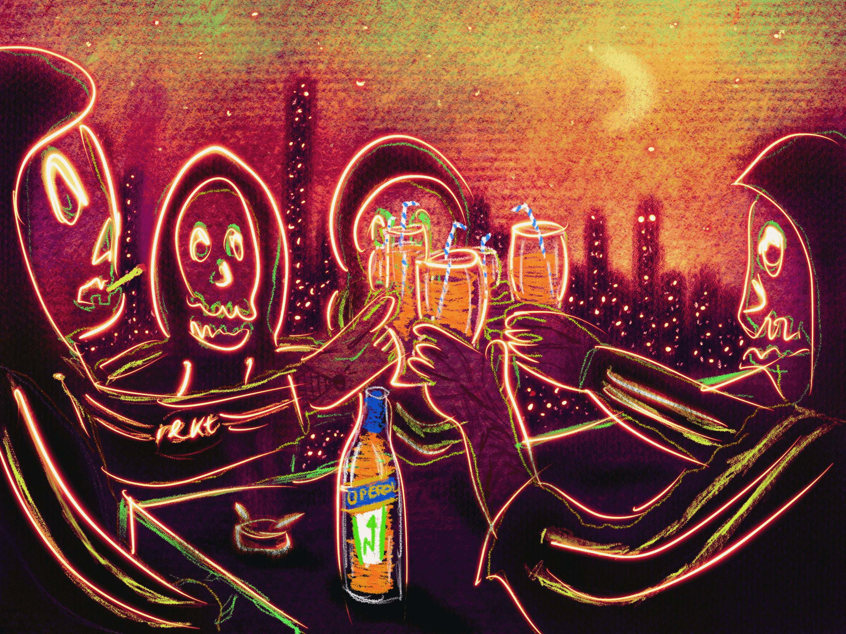 Dear Traveller,

You are cordially invited to The Private Party. We would like to mind you that guests or photography are not permitted, as to protect the privacy of our patrons. 

An RSVP is not required at this stage.

I look forward to finally meeting you, squire.

Yours faithfully,

The Keeper