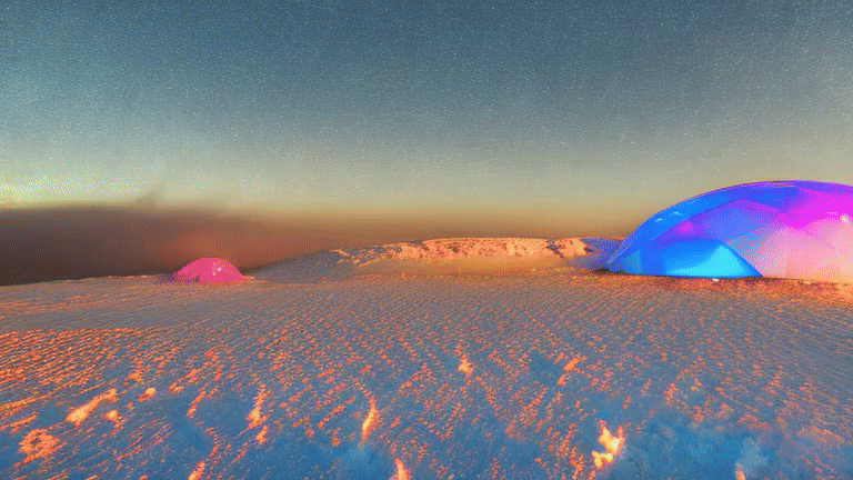 Simulated Horizons is a series of AI-generated landscapes focused on atmosphere, scale, and detail. The images feel loosely connected to real environments but are not tied to specific locations. Each scene is built from features that show up across different kinds of natural spaces, including plains, forests, wetlands, cliffs, underwater areas, and open sky.
The work reflects a long history of landscape art without trying to imitate any one style. Classic painting, digital imagery from the early 2000s, and modern machine learning all sit in the background of how these scenes form. The images feel straightforward at first, yet they carry a quiet sense of tension because they come from a process that does not rely on direct observation. They present nature as something assembled rather than witnessed.
Simulated Horizons looks at how AI treats the idea of a landscape. The series focuses on the shapes, colors, and moods that continue to appear when nature is rebuilt through data. It shows familiar terrain produced through unfamiliar means, which gives the work a clear but slightly altered presence.