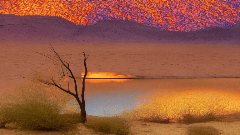 Simulated Horizons is a series of AI-generated landscapes focused on atmosphere, scale, and detail. The images feel loosely connected to real environments but are not tied to specific locations. Each scene is built from features that show up across different kinds of natural spaces, including plains, forests, wetlands, cliffs, underwater areas, and open sky.
The work reflects a long history of landscape art without trying to imitate any one style. Classic painting, digital imagery from the early 2000s, and modern machine learning all sit in the background of how these scenes form. The images feel straightforward at first, yet they carry a quiet sense of tension because they come from a process that does not rely on direct observation. They present nature as something assembled rather than witnessed.
Simulated Horizons looks at how AI treats the idea of a landscape. The series focuses on the shapes, colors, and moods that continue to appear when nature is rebuilt through data. It shows familiar terrain produced through unfamiliar means, which gives the work a clear but slightly altered presence.