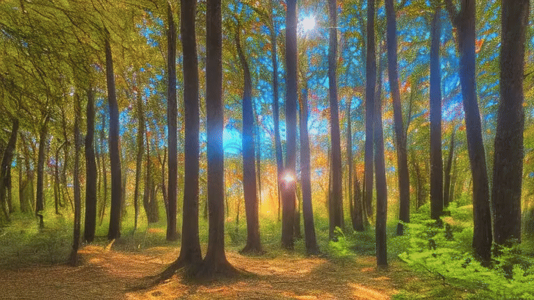 Simulated Horizons is a series of AI-generated landscapes focused on atmosphere, scale, and detail. The images feel loosely connected to real environments but are not tied to specific locations. Each scene is built from features that show up across different kinds of natural spaces, including plains, forests, wetlands, cliffs, underwater areas, and open sky.
The work reflects a long history of landscape art without trying to imitate any one style. Classic painting, digital imagery from the early 2000s, and modern machine learning all sit in the background of how these scenes form. The images feel straightforward at first, yet they carry a quiet sense of tension because they come from a process that does not rely on direct observation. They present nature as something assembled rather than witnessed.
Simulated Horizons looks at how AI treats the idea of a landscape. The series focuses on the shapes, colors, and moods that continue to appear when nature is rebuilt through data. It shows familiar terrain produced through unfamiliar means, which gives the work a clear but slightly altered presence.