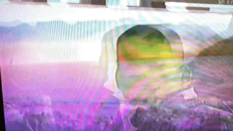 Welcome to earth pronounced perfectly by Will Smith in Independence Day. The nostalgia of that old CRT and damaged VCR tape deck. This is a remastering of a piece I made in 2014 using two VCR decks, one TV and one Independence Day VHS tape streaming between them. See how I made it http://bit.ly/VCRGlitchArt