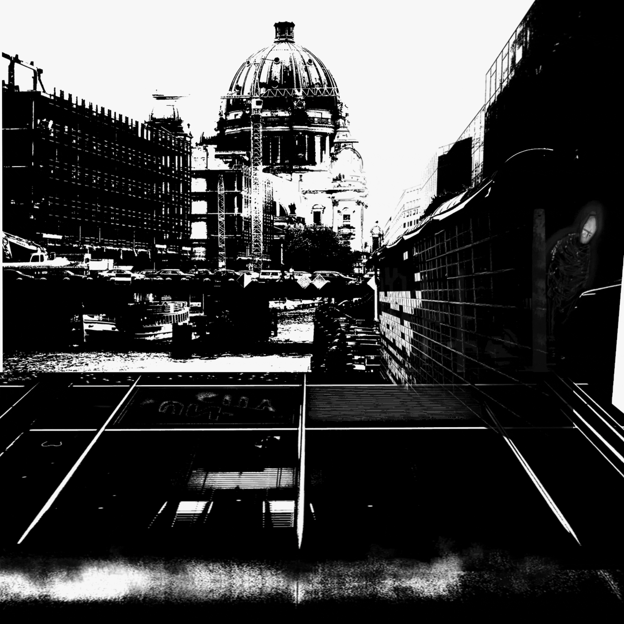 Skate graphic maybe? Shadows of Berlin.