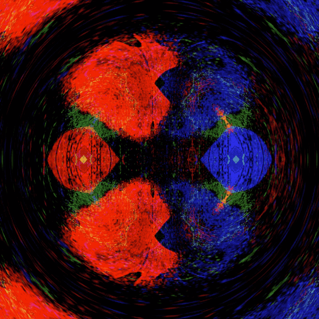 His colors show as his feather flow