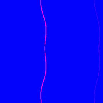 "Noise is a language." A deteriorated signal whose message the sender has long forgotten. Aleatoric visual composition created by converting graphs of random walks into soundwaves, layering the results at different timescales, and post-processing by random selection of points in a multi-dimensional parameter space. Part of the Plausible, but Parafiction? series. 