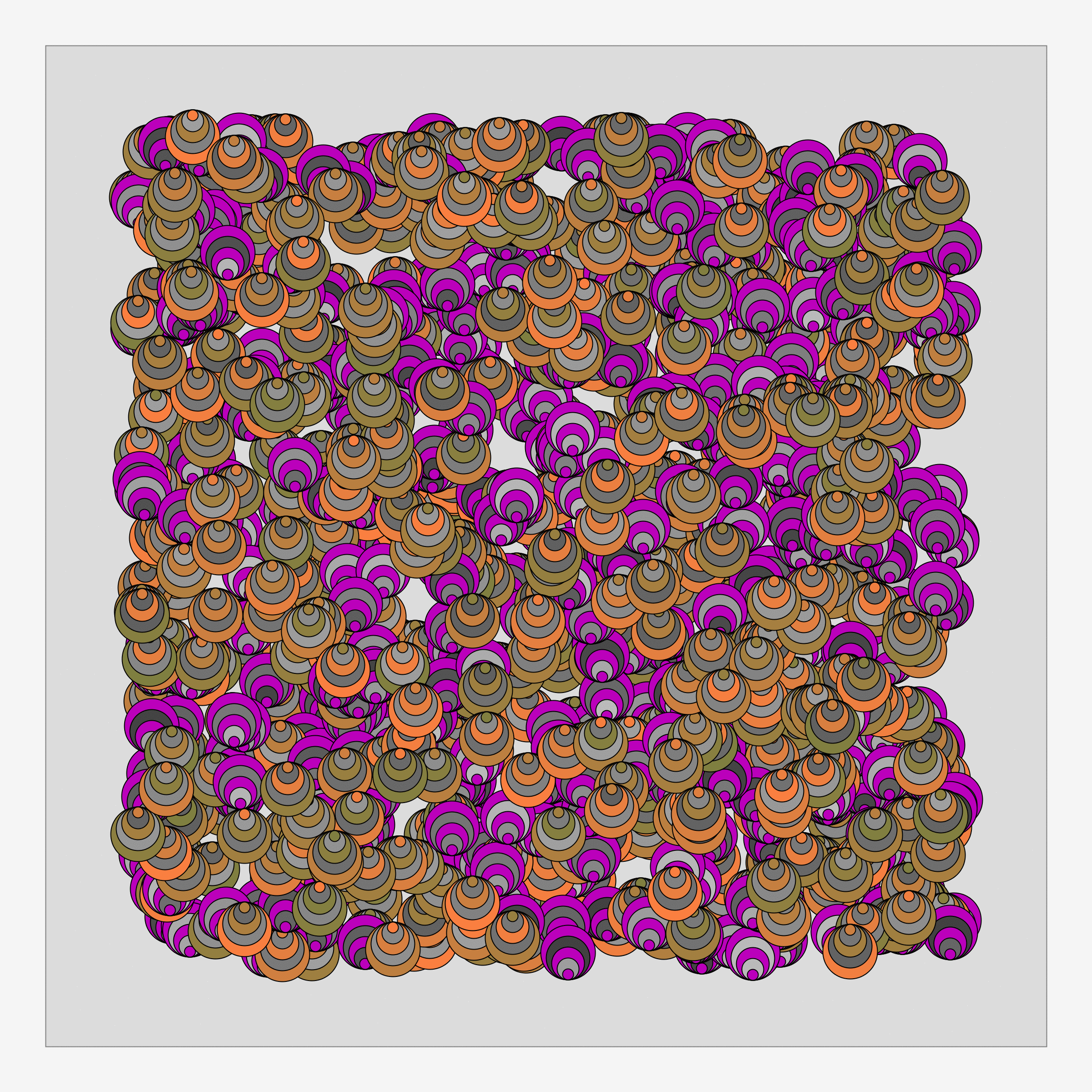 A study in animation using the Processing language.  From my Animated series.