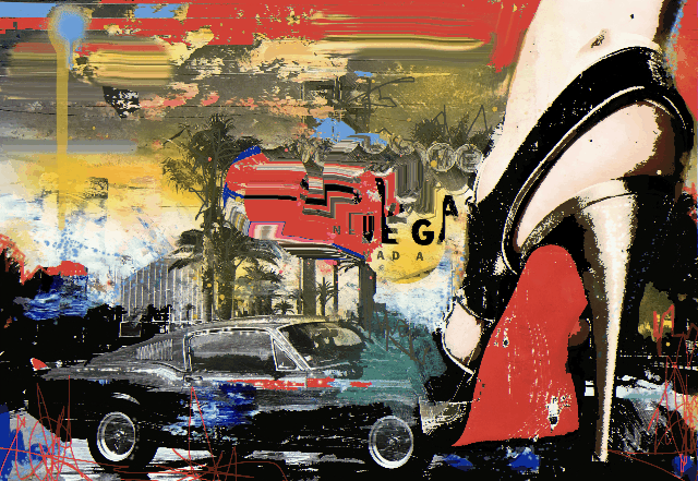 The code that created Vegas has been corrupted. The glitch can no longer contain red soles/souls...