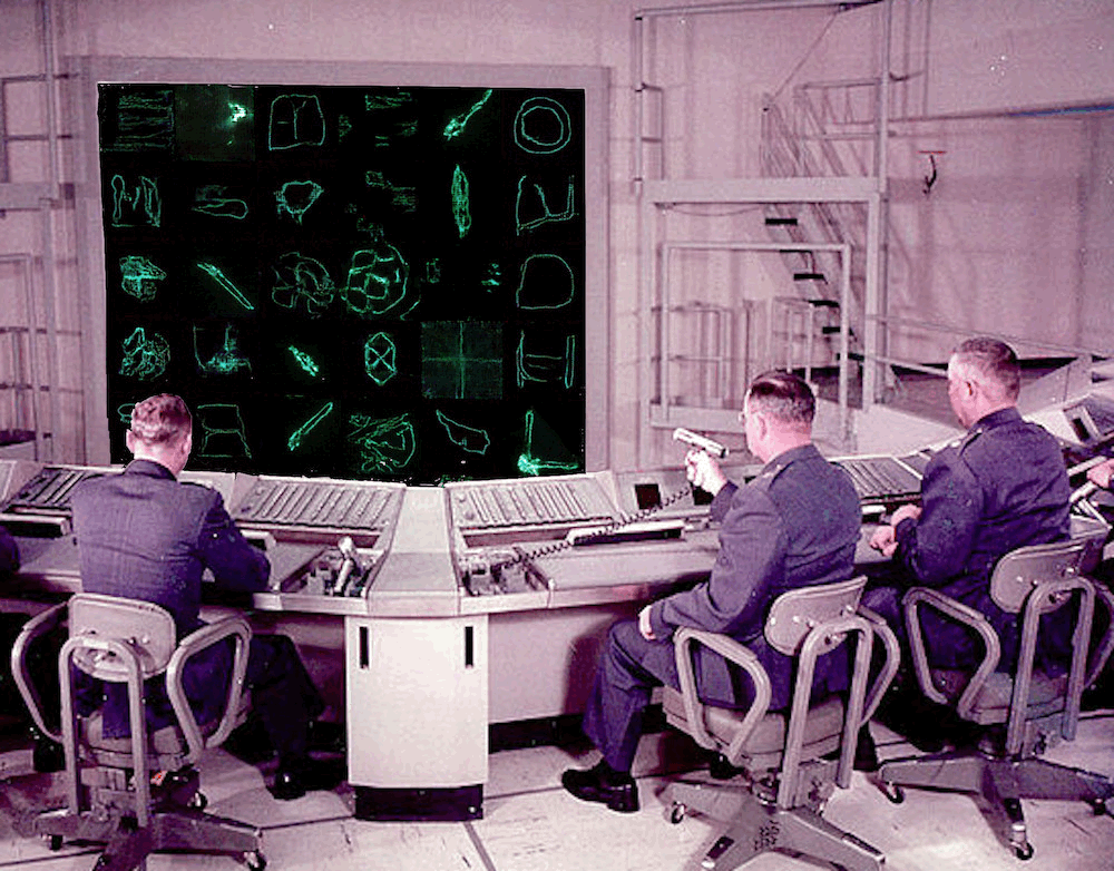 The SAGE Anomaly An underground computer in North Bay Canada in 1966 starts generating unknown symbols. Recreation of events using artificial intelligence techniques. Read the story: http://bit.ly/sageAnomaly
Image from: http://bit.ly/WikipediaSage