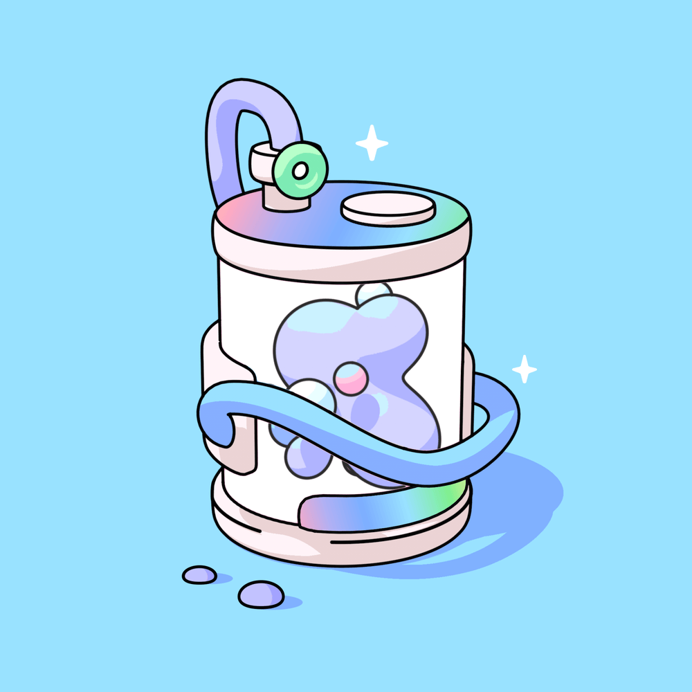 The Doodle-y matter in the Dooplicator appears to be searching for new charges of utility for its owner.