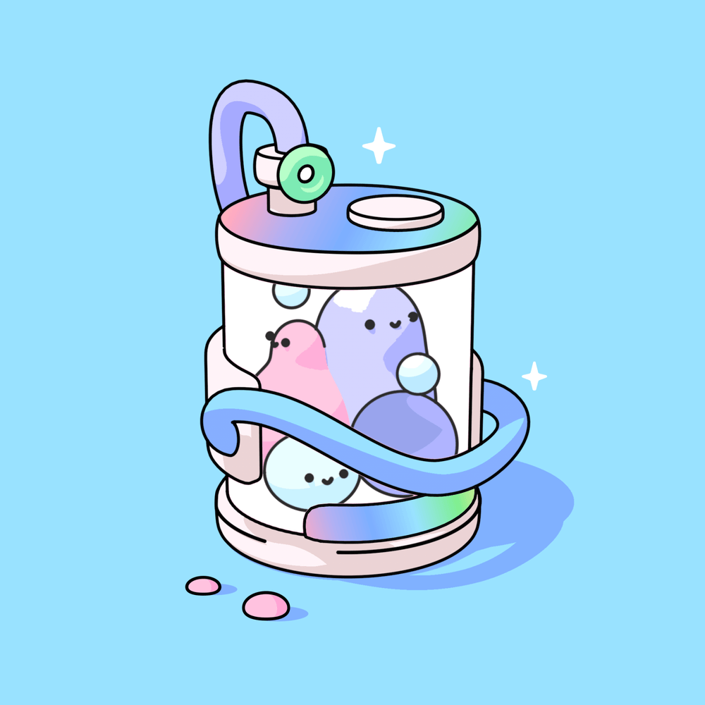 The Doodle-y matter in the Dooplicator appears to be searching for new charges of utility for its owner.