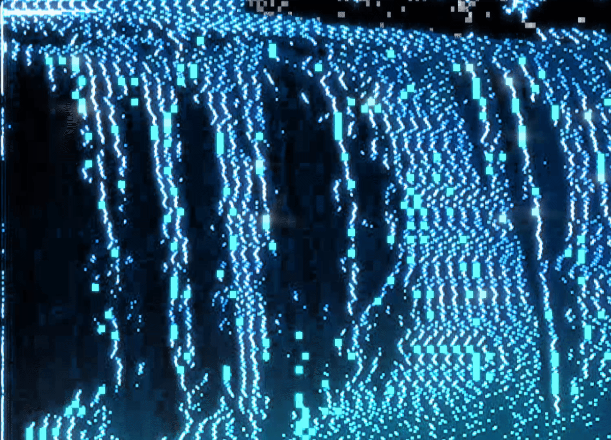 __\\\\\____
_
_deconstructed VHS loop , distorted with analog and modular glitch gear. Glitched clip broken into separate elements, glitched again with digital tools, and reassembled in after effects. Analog glitching and signal distortion performed with syntonie stable, syntonie detail, and syntonie CBV001. Focus enhancements MX-4 video mixer used at end of chain for stabilization. Captured with a Roland VR-3 Capture device. Digital processes performed in ae.