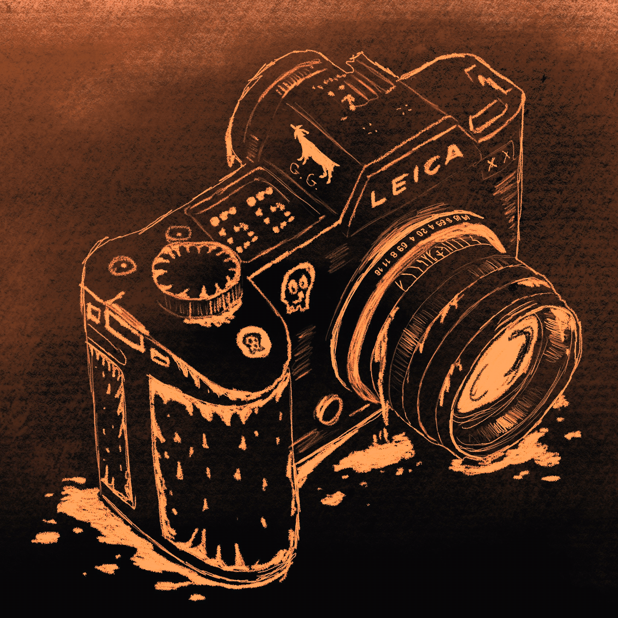 VeeFriends Mini Drops Rektography   - Created By [VeeFriends](https://veefriends.com) and [OSF](https://www.osf.art/)

Rektography is a collection created by artist OSF for the VeeFriends 11th Gift Goat collaboration. There are 12 editions in the collection, totaling 555 tokens. OSF’s style combines hand-drawn elements combined with glitchy, flickering animation. The drawings feature the iconic cameras used by world-renowned photographer Terry O’Neill. 

The holder of the NFT at the time of the airdrop was gifted an exclusive Iconic Images print of a work created by Terry O’Neill.

This was the 11th NFT gifted to Gift Goats and was airdropped on 4/25/2023.

This NFT does not grant you previous or future gifts from the Gift Goat Gifting Experience. For more information on the Gift Goat Series, please visit: [https://veefriends.com/giftgoat](https://veefriends.com/giftgoat)

OSF

[Website](https://www.osf.art/)<br />
[Twitter](https://twitter.com/osf_nft)<br />

