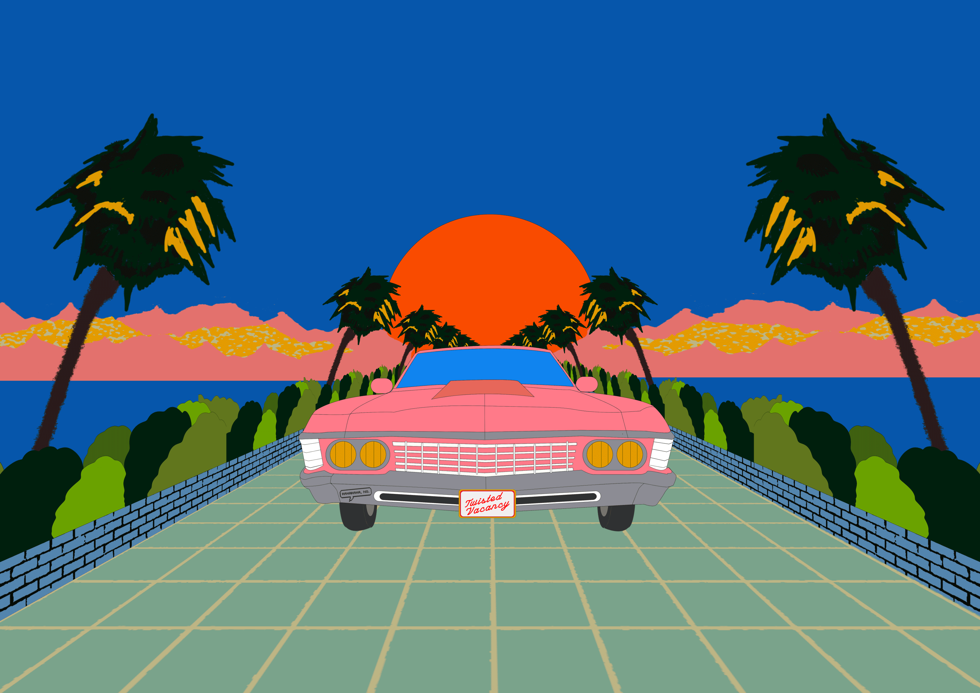 Never ending summer driving. Vroom! i'm the strongest with my Impala 67.