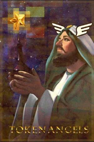 To the three wise collectors who greeted joyfully my first NFTs.
Merry Christmas guys!
Animated Collage, GIF, 16Mo, 300x452pixels