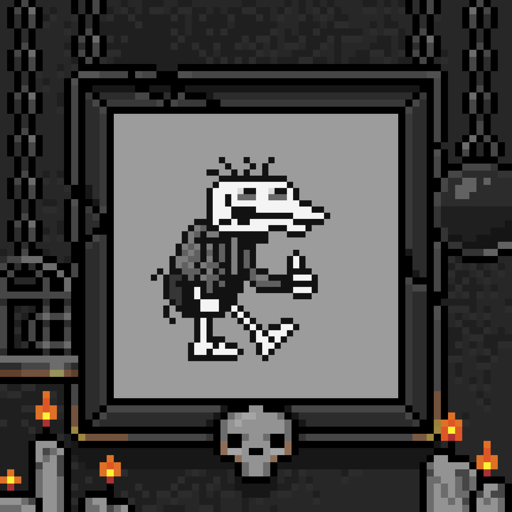 In memoriam (again?) of those brave, undead Oddities who chose an incendiary annihilation to emerge from the Hearth as a winged Mythic. May this humble token of remembrance forever extol your upchucked magnificence.