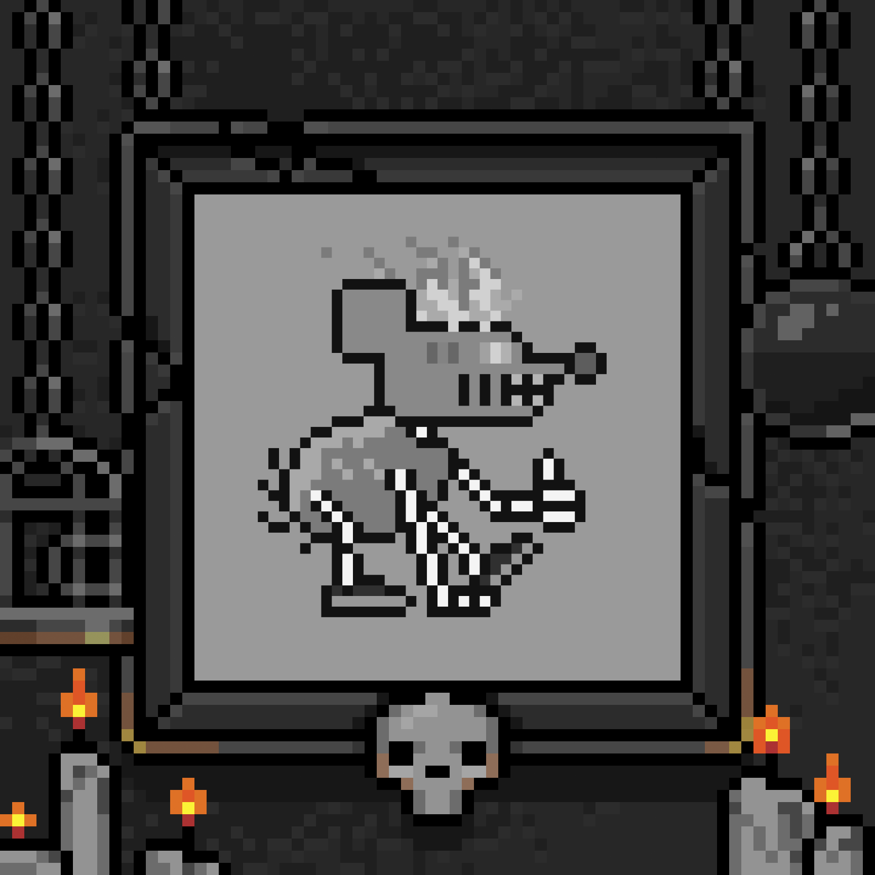 In memoriam (again?) of those brave, undead Oddities who chose an incendiary annihilation to emerge from the Hearth as a winged Mythic. May this humble token of remembrance forever extol your upchucked magnificence.