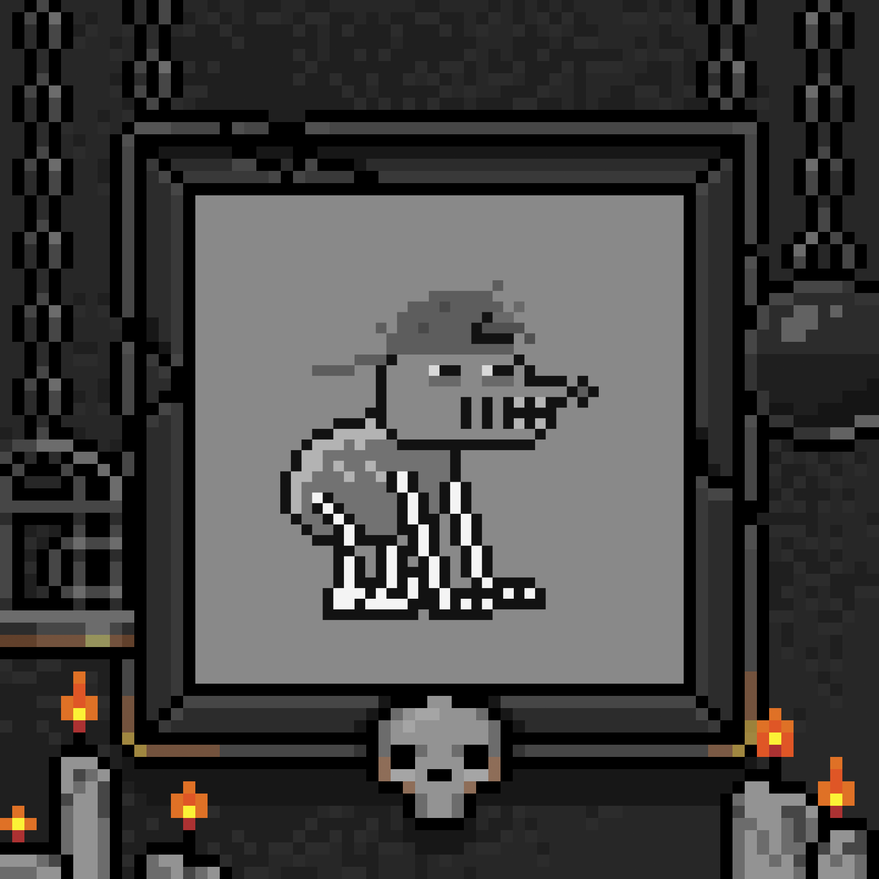 In memoriam (again?) of those brave, undead Oddities who chose an incendiary annihilation to emerge from the Hearth as a winged Mythic. May this humble token of remembrance forever extol your upchucked magnificence.