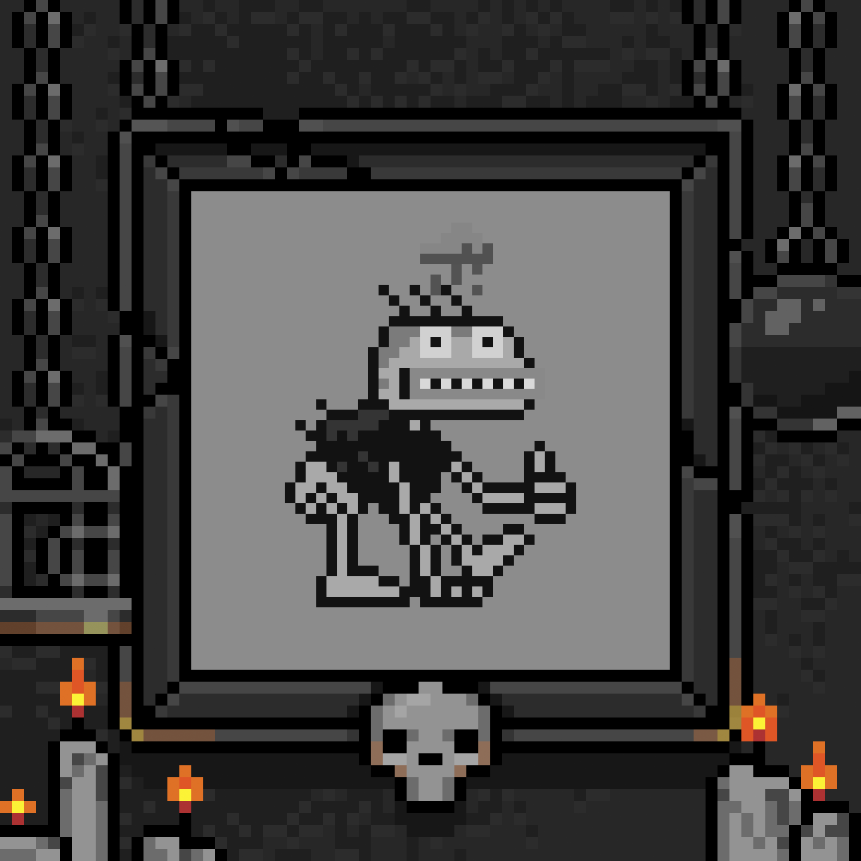 In memoriam (again?) of those brave, undead Oddities who chose an incendiary annihilation to emerge from the Hearth as a winged Mythic. May this humble token of remembrance forever extol your upchucked magnificence.