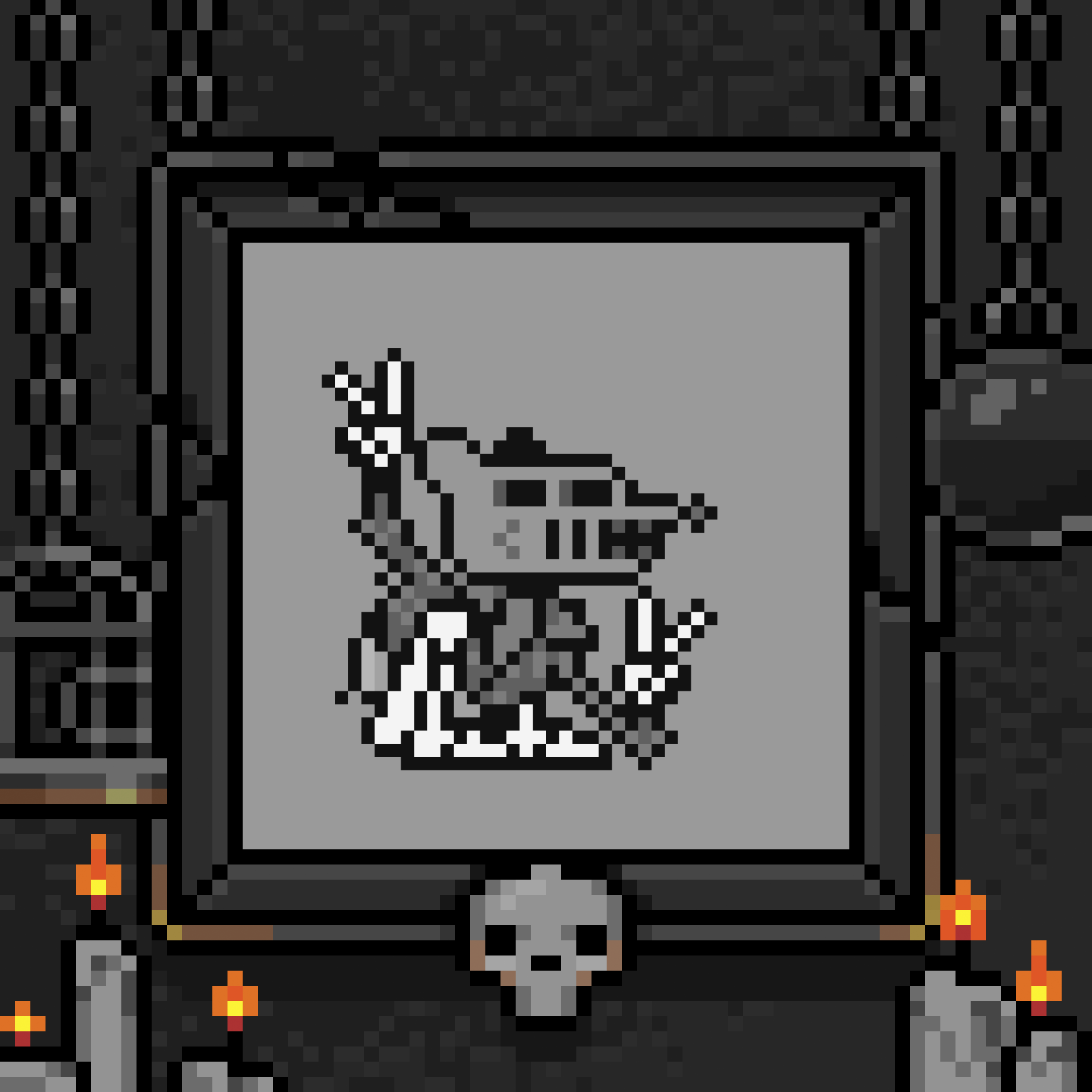 In memoriam (again?) of those brave, undead Oddities who chose an incendiary annihilation to emerge from the Hearth as a winged Mythic. May this humble token of remembrance forever extol your upchucked magnificence.