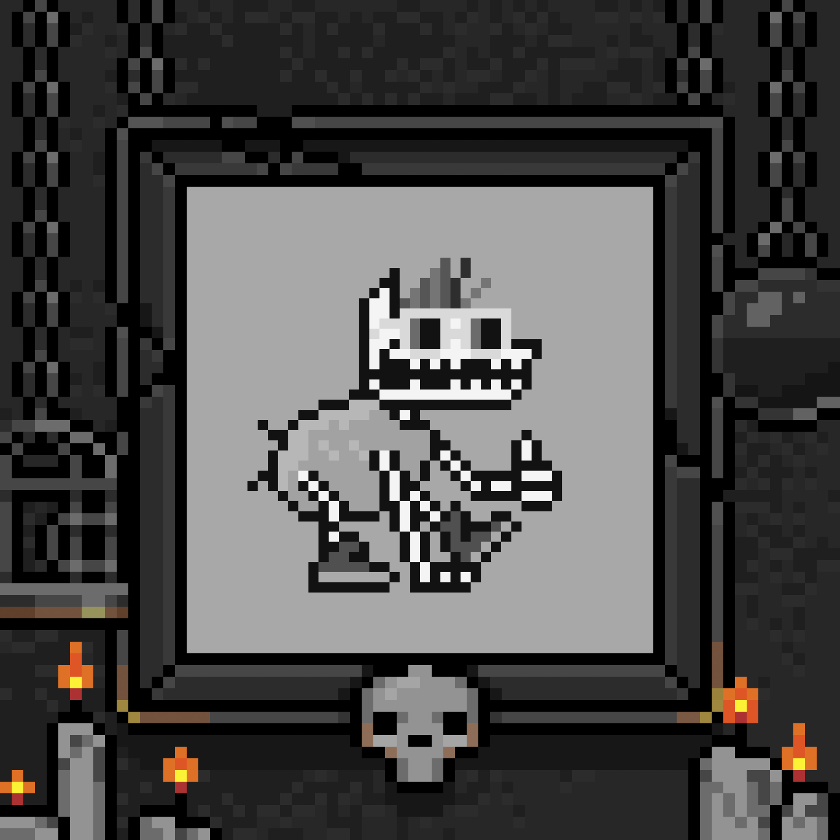 In memoriam (again?) of those brave, undead Oddities who chose an incendiary annihilation to emerge from the Hearth as a winged Mythic. May this humble token of remembrance forever extol your upchucked magnificence.