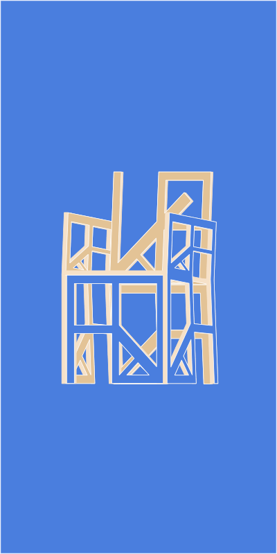 Woodblock printing uses a single wooden carving (aka “the matrix”) to produce multiple prints that each have their own subtle variation in texture and registration—in this way, the matrix is the “true” source of new work.

In Luke’s algorithmic process, a single body of code produces many unique matrices which represent related but distinct perspectives on a single idea. A systems based approach to creation leaves space for things to emerge that the artist had not conceived. In its best form, it also enables the creation of artwork with complete unity of concept, system, and manifestation as they become one and the same.

In Seating Arrangements, Shannon highlights both the matrix and its product, the print. The algorithm generates a digital file that serves as the blueprint. These unique instructions are then executed by a CNC machine to carve out the distinct sections of the chair. The carved wooden slab is inked, simulta- neously creating the print and painting the final chair. Finally these pieces are assembled to create a free standing chair entirely from the matrix—without any hardware. The print becomes a record of an inter- mediate event and the matrix is shared as the final assembled sculptural piece of furniture.

In this series, the generative algorithm does more than ornament the final structure: it is central to the very essence of the chair. The artist defined 220 short, straight segments of wood that can be included or excluded by the algorithm and can intersect with up to 13 other segments. The repeating geometry of the design allows the viewer to see the positive form of the chair in the included segments and the nega- tive form of the chair in the absence of those that are not.

The range of possibilities for this algorithm is 2^220, or 1,684,996,666,696,914,987,166,688,442,938- 726,917,102,321,526,408,785,780,068,975,640,576 unique chairs. The incomprehensible multitude of potential chairs elevates one of Shannon’s core questions in the work: what is a chair? Many of the potential outcomes are not sittable, but does that exclude it from being a chair if it still registers as one visually?

If you were to overlap all of the chairs, there would be no single element that is shared by all. The viewer is denied an understanding of the platonic form of a chair, as there is no one common feature that can be distilled as the essence of chair within this series.

The removed segments insert a new dimension to the relationship between body, consciousness, and object. So much of what we come into contact with on a daily basis is designed to recede in our minds— consider “pain free” UI/UX or an office chair. We constantly interact with engineered systems that do not assert themselves. Their recession can mean forgetting that they exist at all, and forgetting that they are designed for their own purposes outside of our wants and needs.

The unique generative structures and simple materiality of Seating Arrangements mean these chairs do not disappear, but rather insert themselves into your consciousness. You must think of how to sit down, perhaps where to put your arm. This awareness of your body and your relationship to the piece reminds you that it has its own identity.