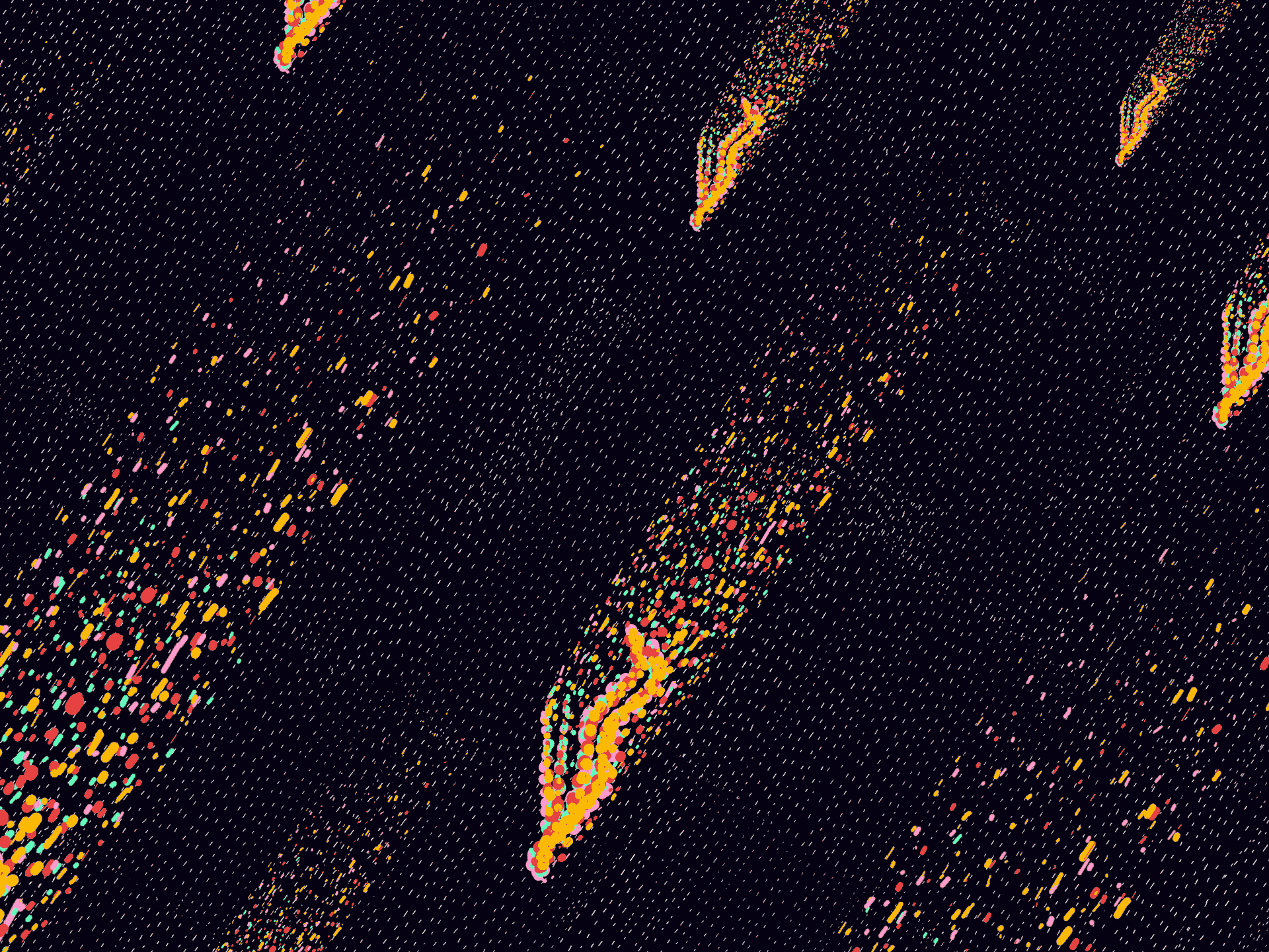 GIF
1920 × 1440
7,573,606 bytes 

ALIENATED

The exhibition takes you on a journey through an unknown universe, similar to an astronaut searching for their home planet. Each artwork represents a chapter in this journey, exploring feelings of disorientation, longing, and the human need to belong. These pieces are not just visual stories, but also an exploration of uncharted spaces, both externally and internally. The collection goes beyond physical distances, delving into the emotional landscapes of identity and belonging in a universe that often feels vast and mysterious. It tells a story of exploration, where every step is part of a quest to discover a personal sanctuary amidst the cosmic expanse of life.