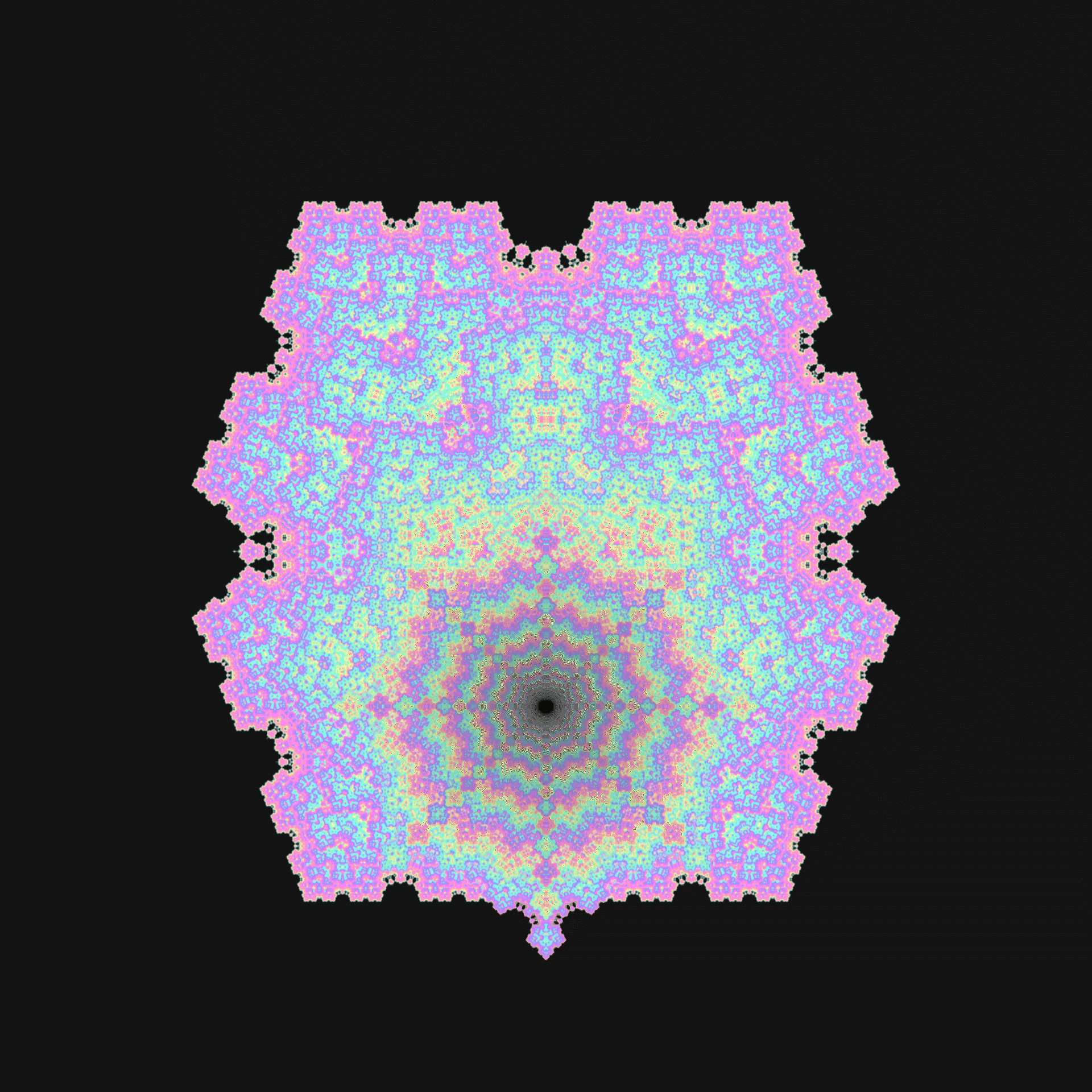 Part of the series The Infidelity Of Color. A series that explores how the speed and positioning of elements can alter our perception of colors and movements.  
Size: 1920x1920px - 5 frames - 6,7Mb