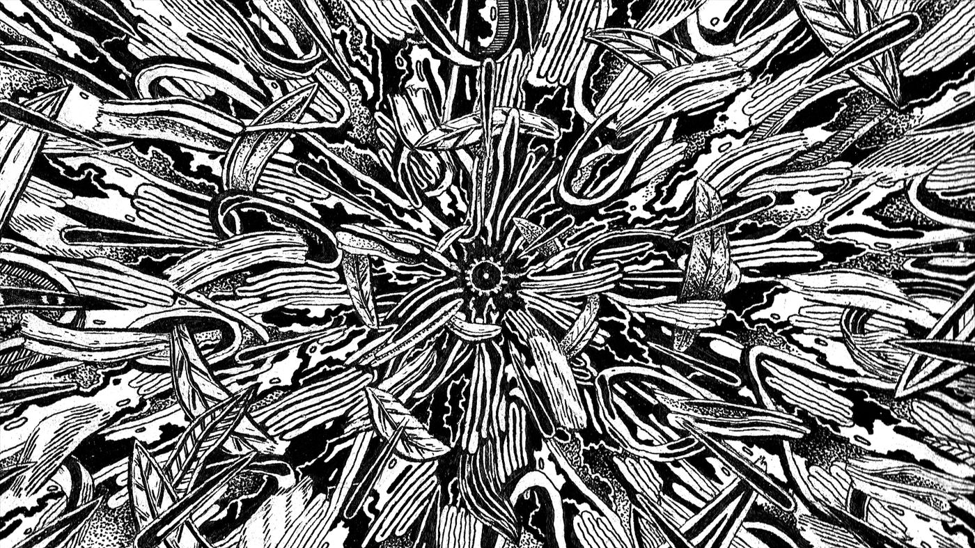 Night Vision 85 (artist's private collection) by Jake Fried Verse