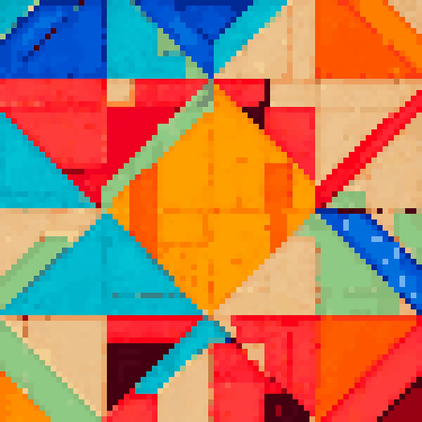 Pixel Colors and Forms (AI + Pixel Art) by Pixlosopher | Verse