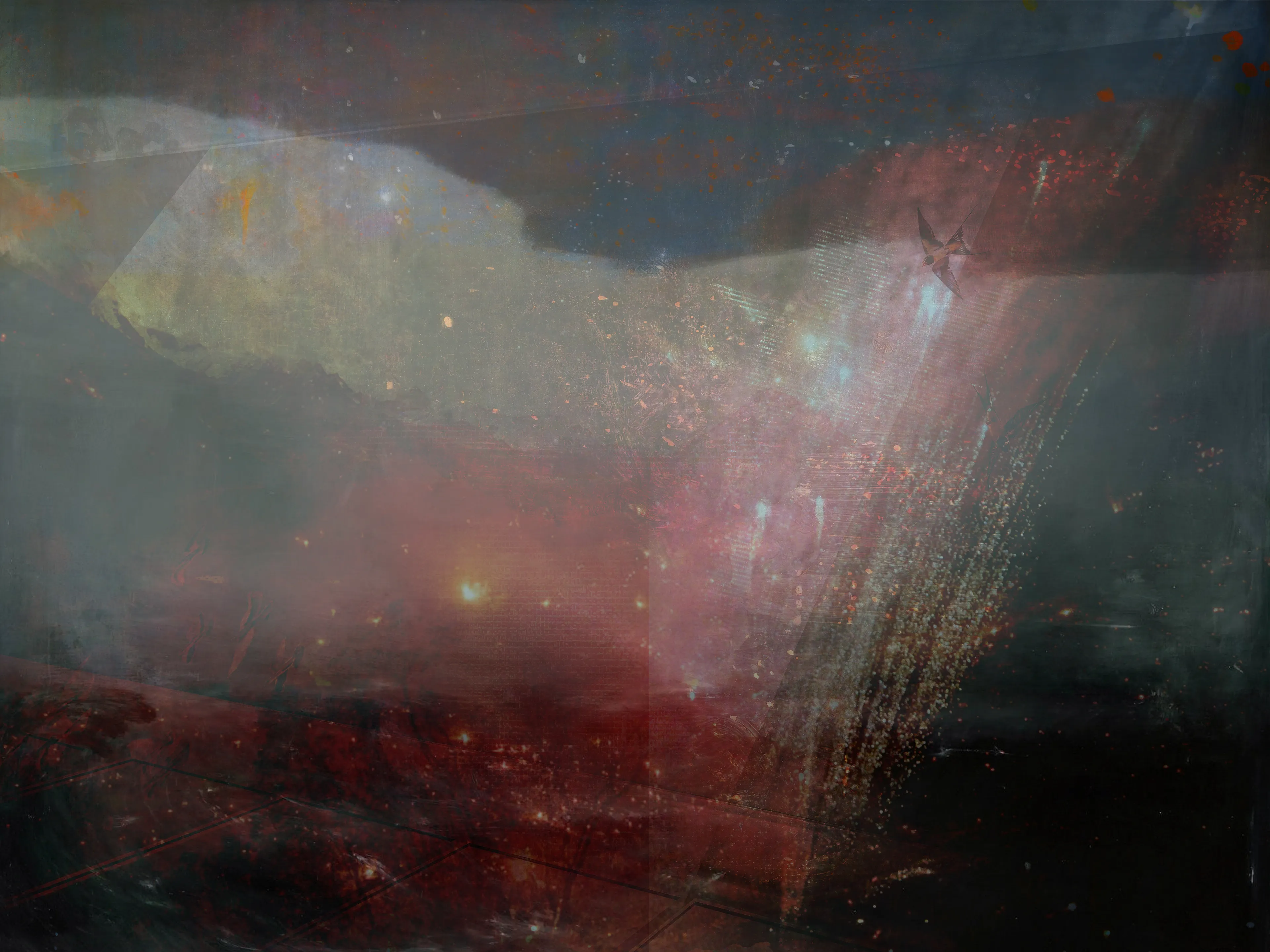 BURNT UMBER BROKEN SILVER AMERICAN SPIRIT