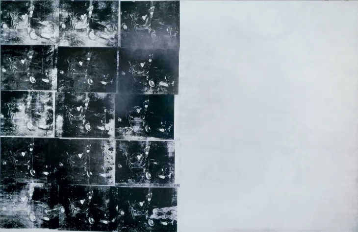 Andy Warhol, *Silver Car Crash (Double Disaster)*, 1963.