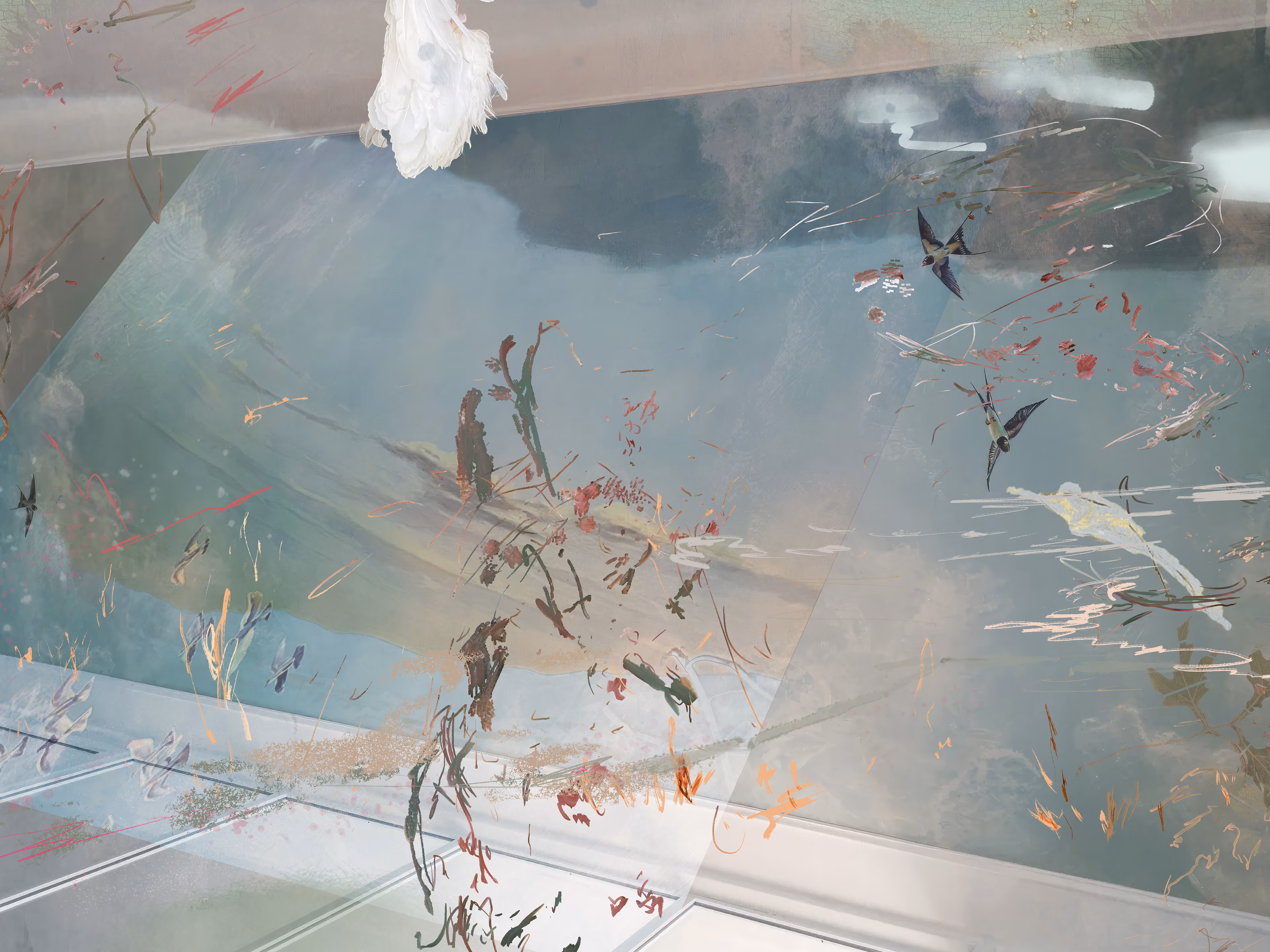 BURNT UMBER BROKEN SILVER AMERICAN SPIRIT