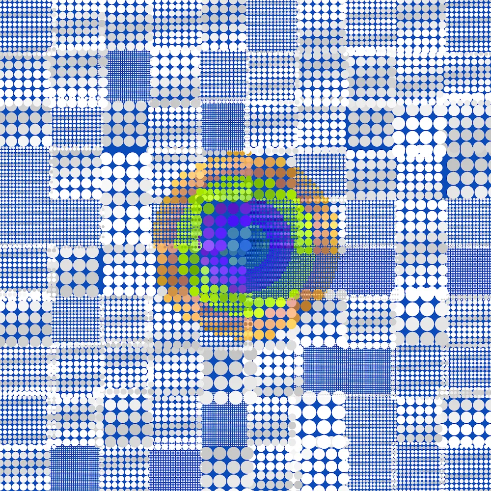 Dot Matrix Gradient Study