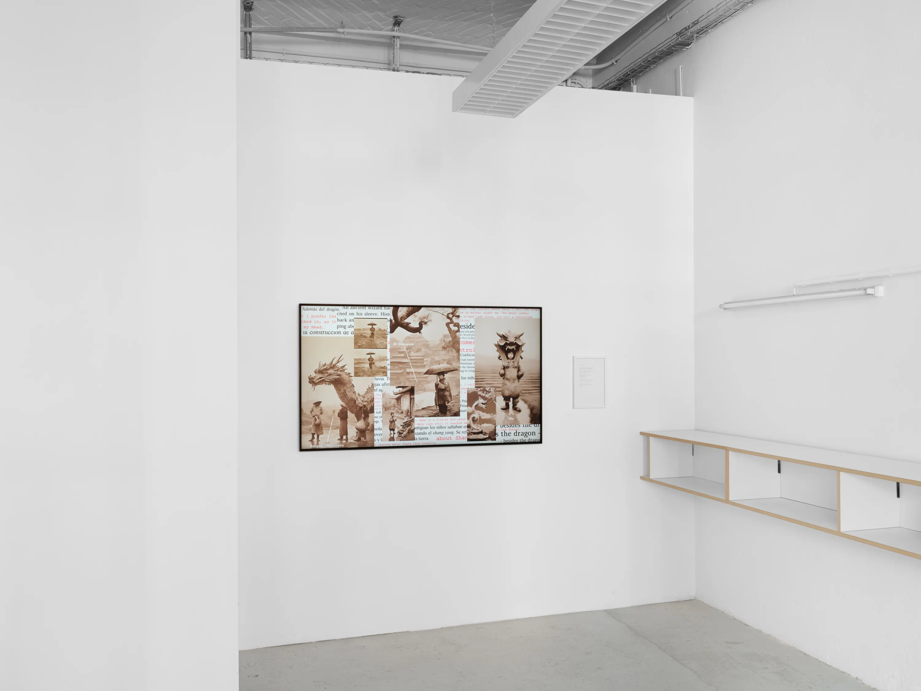 Ana María Caballero, Being Borges, 2023. Installation shot. Courtesy of Office Impart.