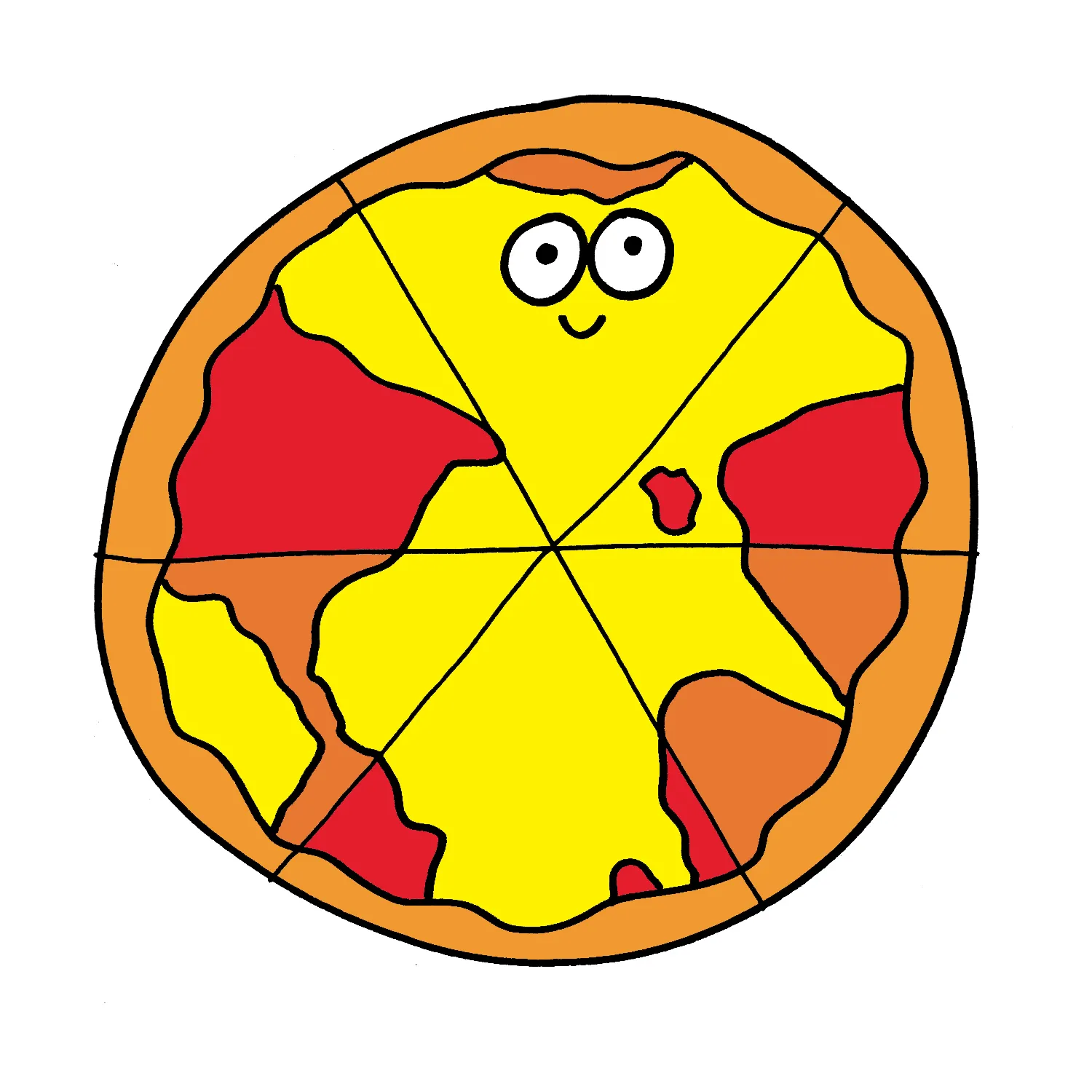 Urth Pie by Jon Burgerman