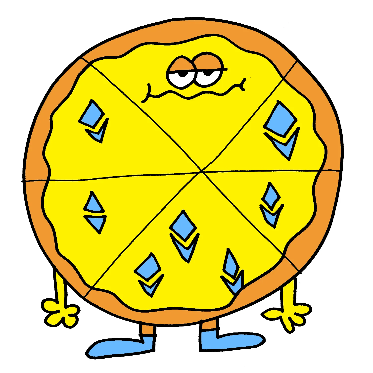Eth Pie by Jon Burgerman