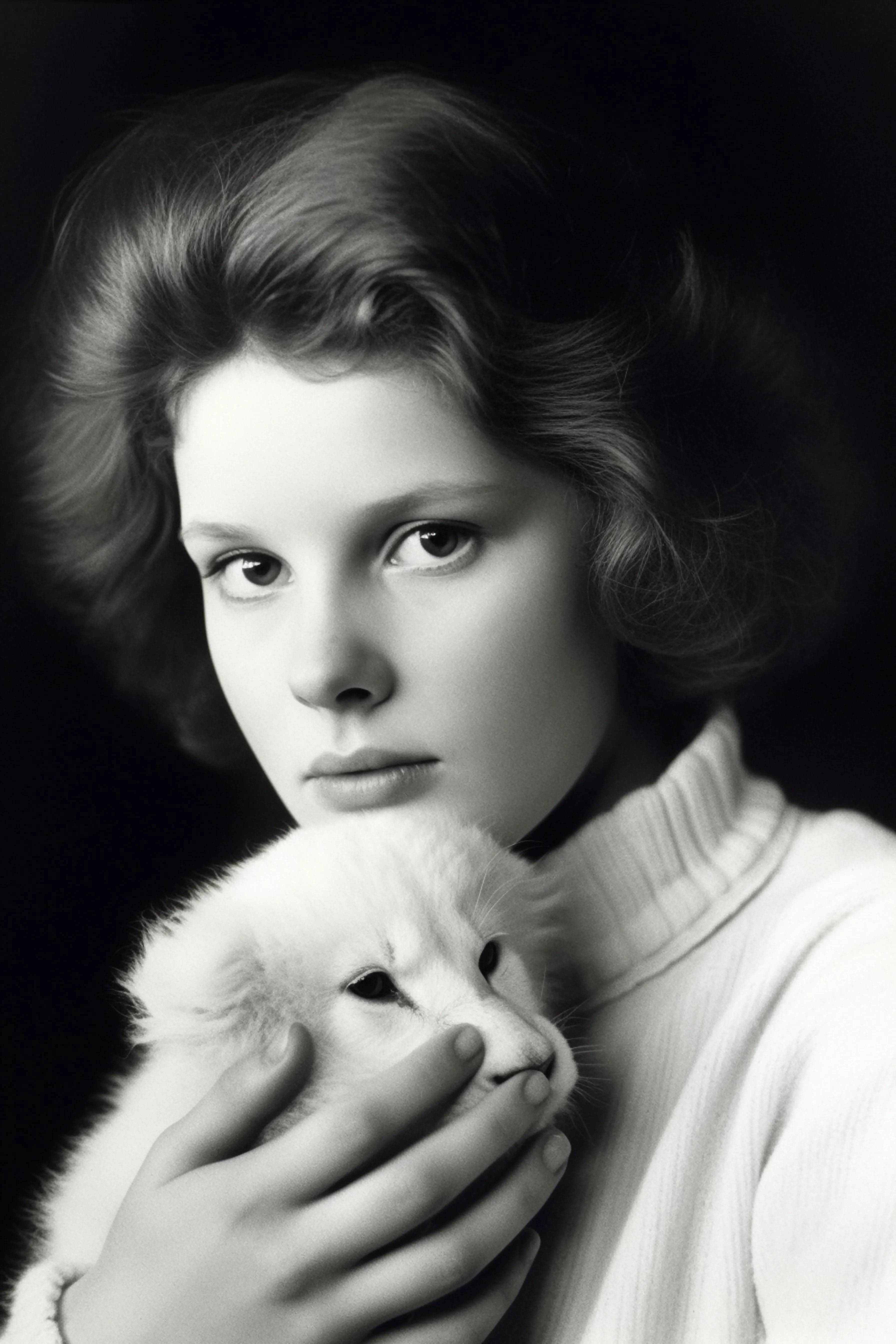 Europe After the Rain is a collection dedicated to the aesthetics of post-war Europe, in particular France.

Portrait of a Young Lion Tamer is a part of the Circus World.

Made with AI.