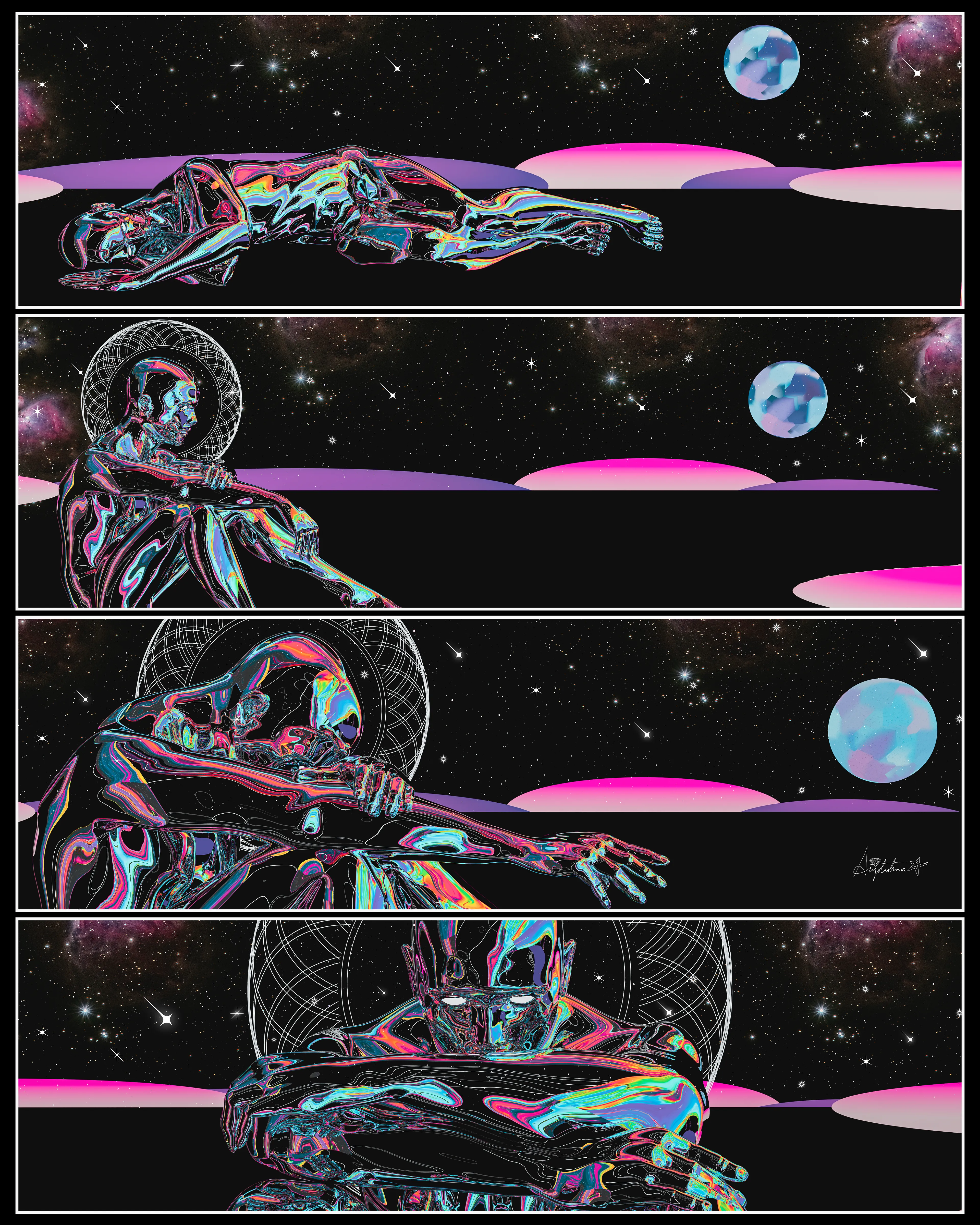 Chapter 2: Grief

Act 1: Pain
I saw him breathe again and just lay there, broken by the fall he had just endured. I could see the dwindling light of hope flickering faintly from within him.
Memories of everything that was now lost came flooding through his mind, like a tide that pulled him deeper into the ache of what was. 

Act 2: Loss
The pain of everything he had lost began to creep in slowly—like cold hands wrapping themselves around his chest. The thought of losing it all and eventually amounting to nothing weighed down on his spirit. All the dreams of what could have been, gone in a brief sequence of events he could never have seen coming.
It was all so wrong, but it felt painfully necessary to the path he’s been set on, one he had no power to alter.

Act 3: Doubt
I saw him lose faith in the possibility of his redemption. His pain and loss had sunk deep into the core of his existence. He had lost all hope in the assurance of his purpose and the need to stay true to his cause.
And in that moment something stirred inside of me. I began to sense that I was meant to be there, to witness, yes—but also to give. To offer him the spark of life, he would need to start again.
But will he find himself again?

Act 4: Grief
I had seen this man fall. I had seen him wrestle with the weight of his reality—consumed by pain, loss, and doubt.
And beneath all of that, I had seen something else—a quiet perseverance, a fragile ember of hope refusing to die.
He looked ready to put an end to mourning what was lost and press on for a higher purpose.
It was time for him to move on from what had become of him into what he could become. It was time for an encounter.