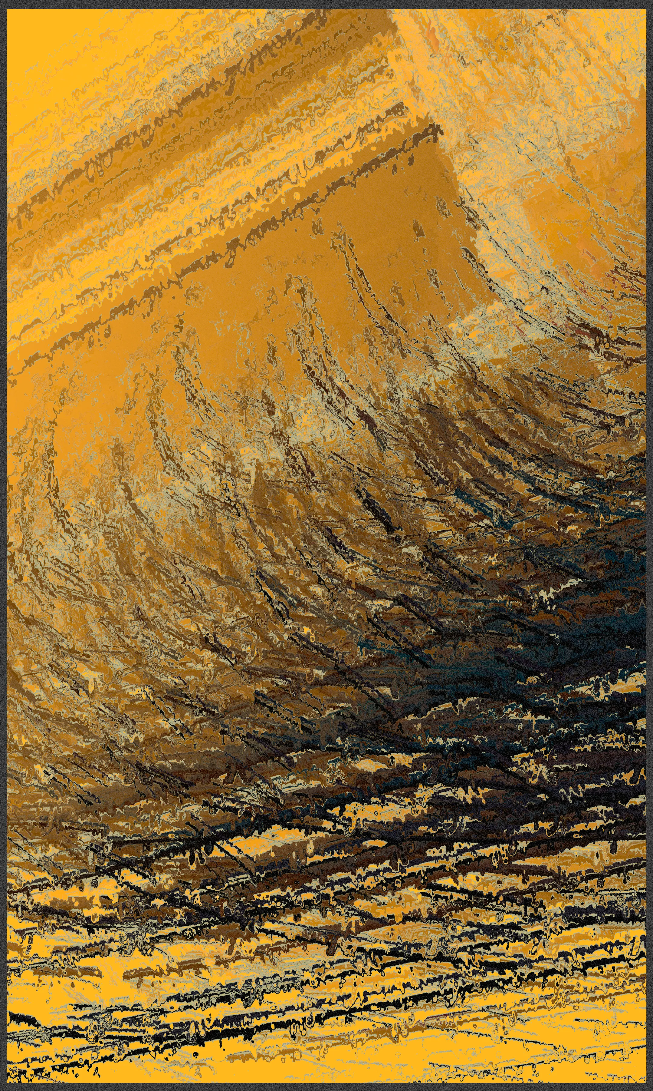 "engine one" is a 1/1 generative artwork and part of a broader exploration that focuses on transforming representations of found 3D models into abstract forms through the application of shaders. This work reflects on prevailing trends in computer and generative art, examining the tension between the inherently non-material nature of digital art and the pursuit of a sense of materiality within the medium. It was created utilizing three.js and shaders.

2158x3603 px