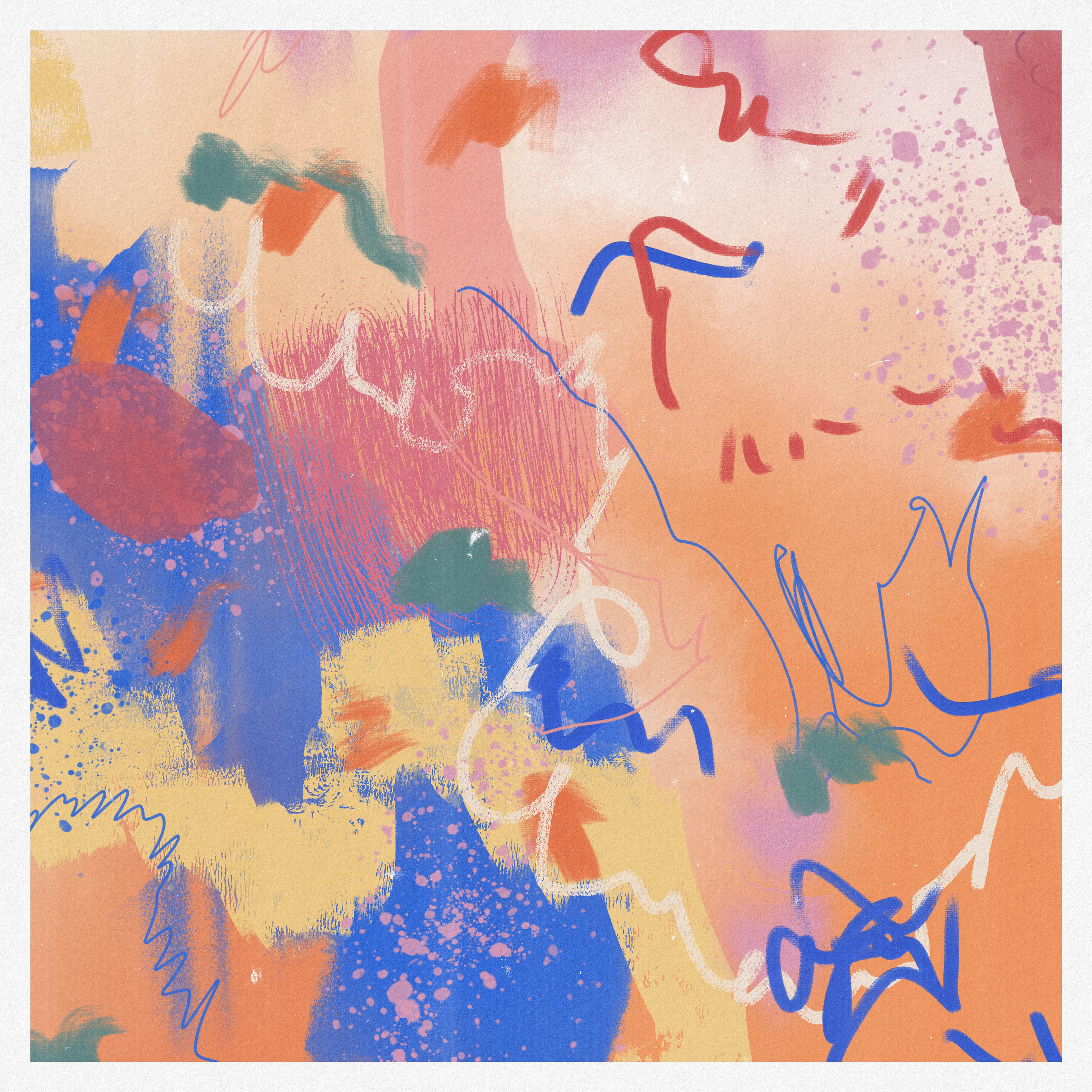 New Works  
January - March 2023

Part of a series of nine interconnecting digital canvases.

Medium  
Digital acrylic, oil, chalk, graphite on canvas

Dimensions  
6000px  x  6000px

Resolution  
300DPI