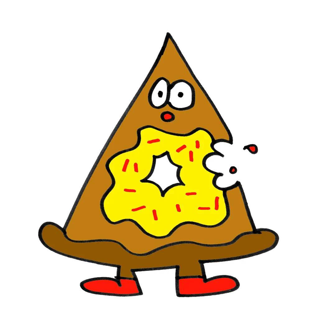 Donut Slice Nibble 1