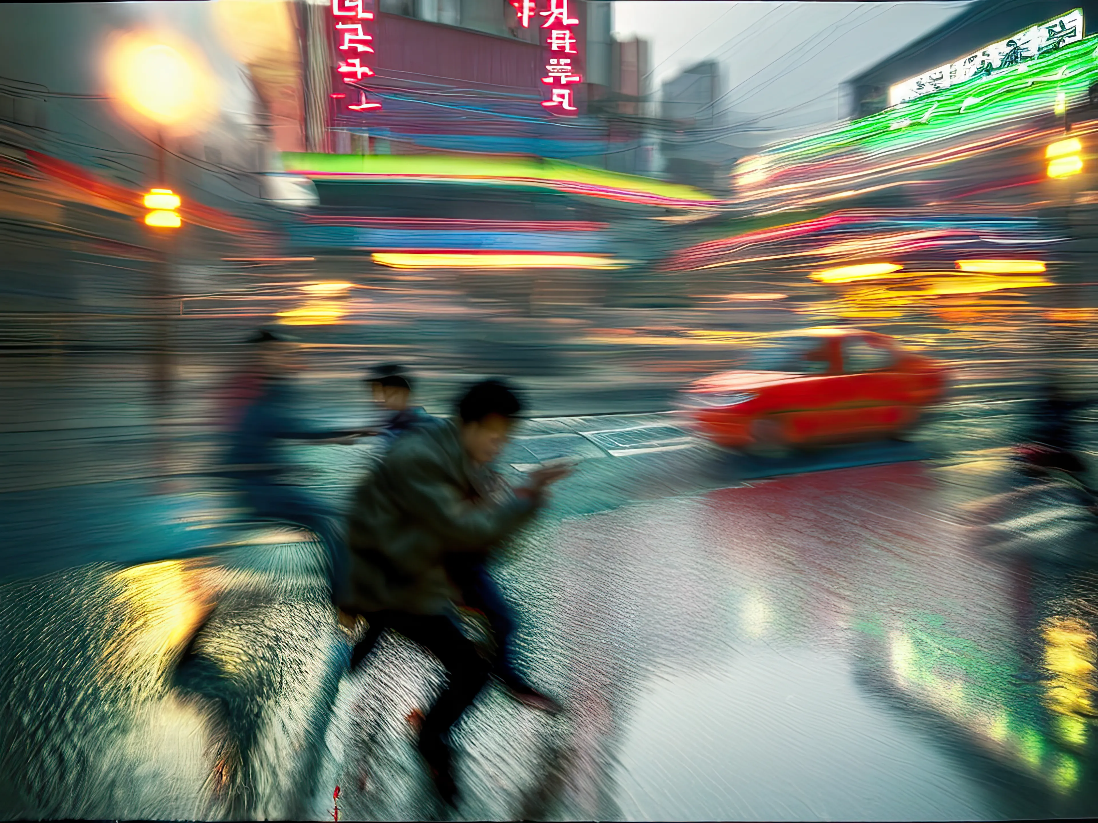 Dawn Rush by Kyung-Min Sheldrick

A.I Post Photography created using custom trained diffusion models.