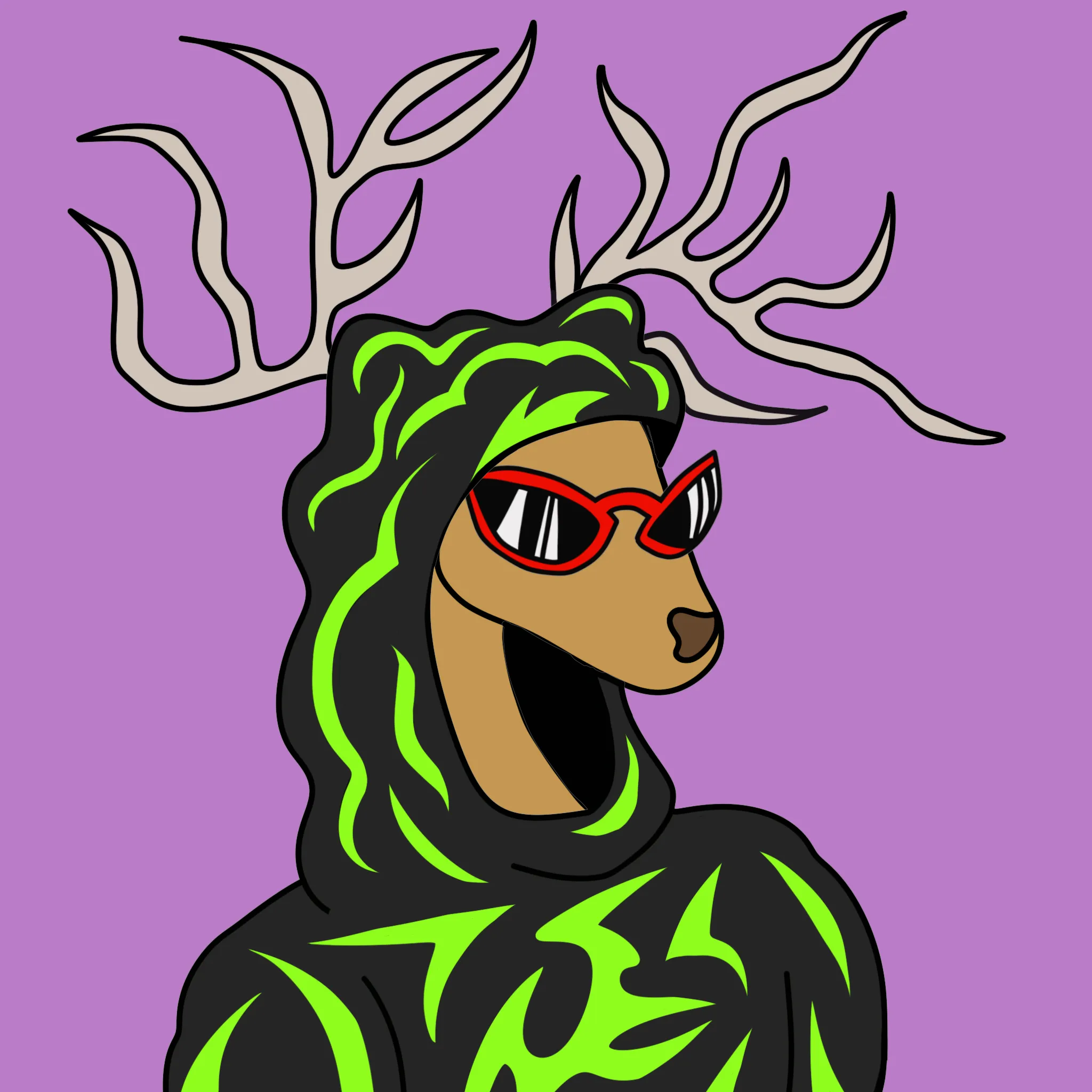 5k CC0 delicious PREY airdropped to HOWLERZ NFT holders | drawn by hand, generated by code and curated by the artist | soon, you will have a choice to “feed” your PREY to your HOWLER… follow along via Twitter, or help build Act 3+ in the holders-only Discord | !AWOO