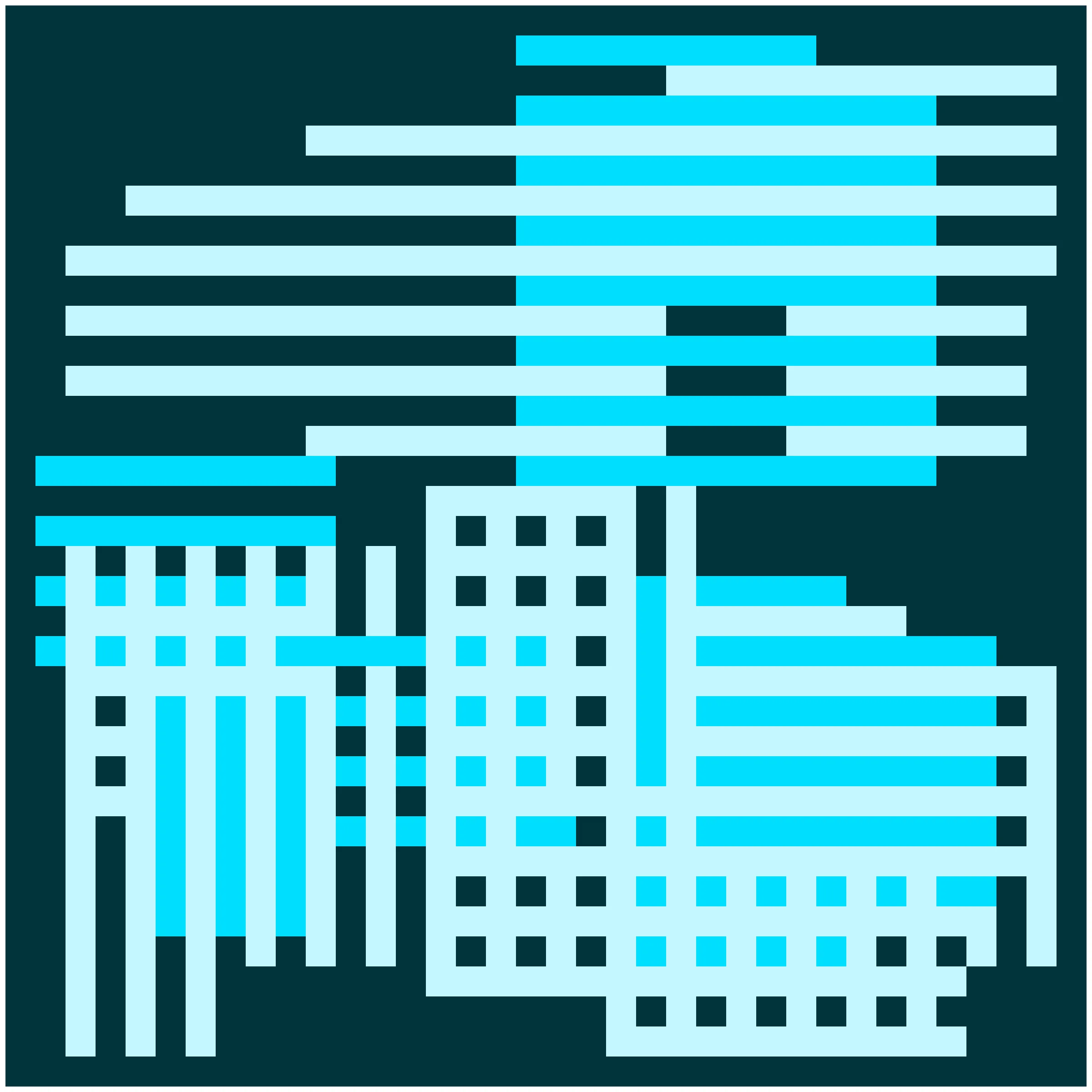 Each Construction Token is unique and contains a randomized seed that determines the composition of the artwork. This includes the number, orientation, and placement of rectangles, as well as the color selections. Most tokens are monochromatic, with occasional light or dark variants. In some cases, the script will produce a token using complementary colors.