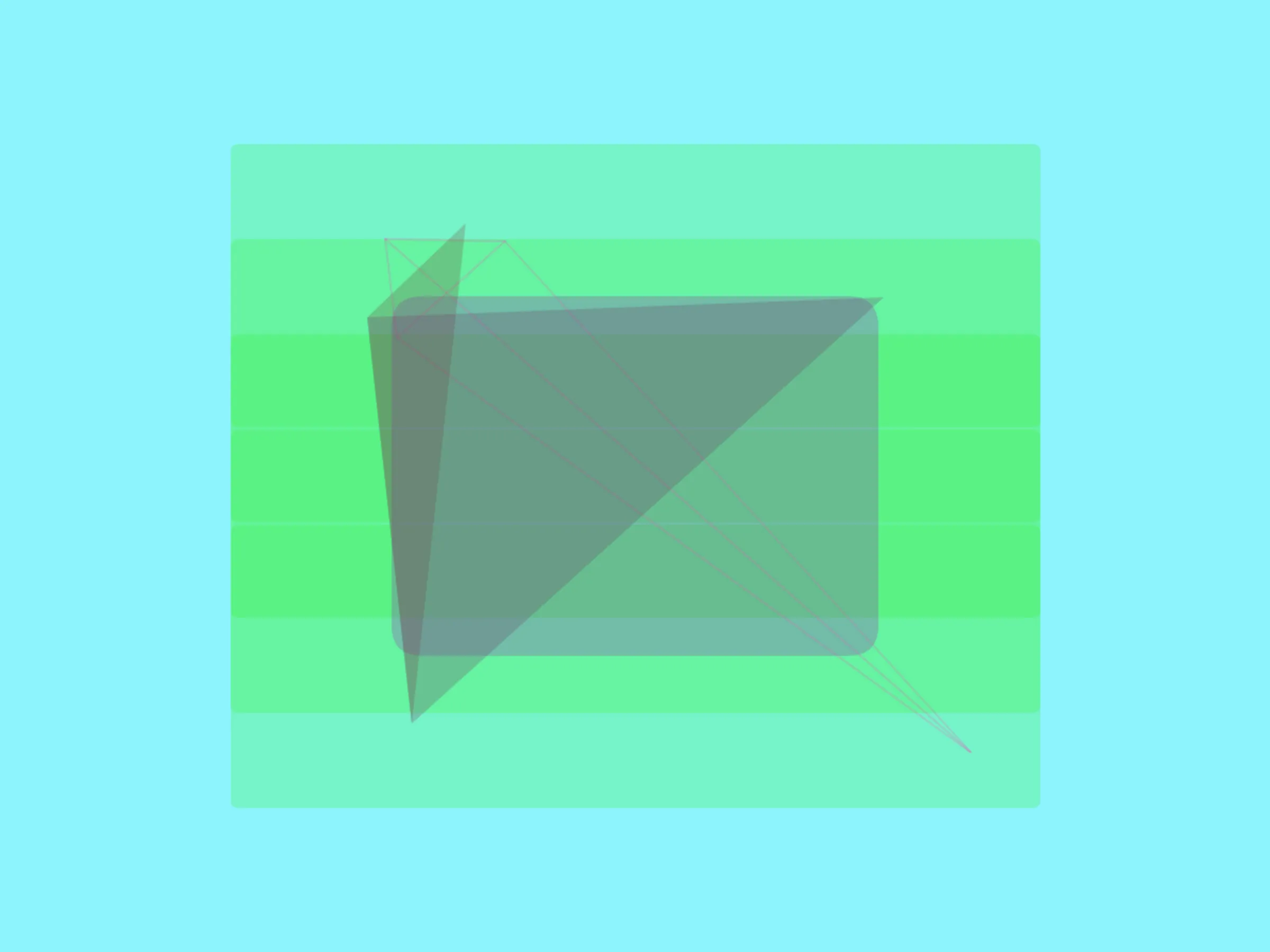 Genesis: Generative System. A block hash string is interpreted into a visual composition using a set of algorithmic rules. Compositions may contain grids, gradients, lines, shapes, and colors that harmonize with each other. Each mint is one of a kind and designed to stand-alone. Limited Edition.