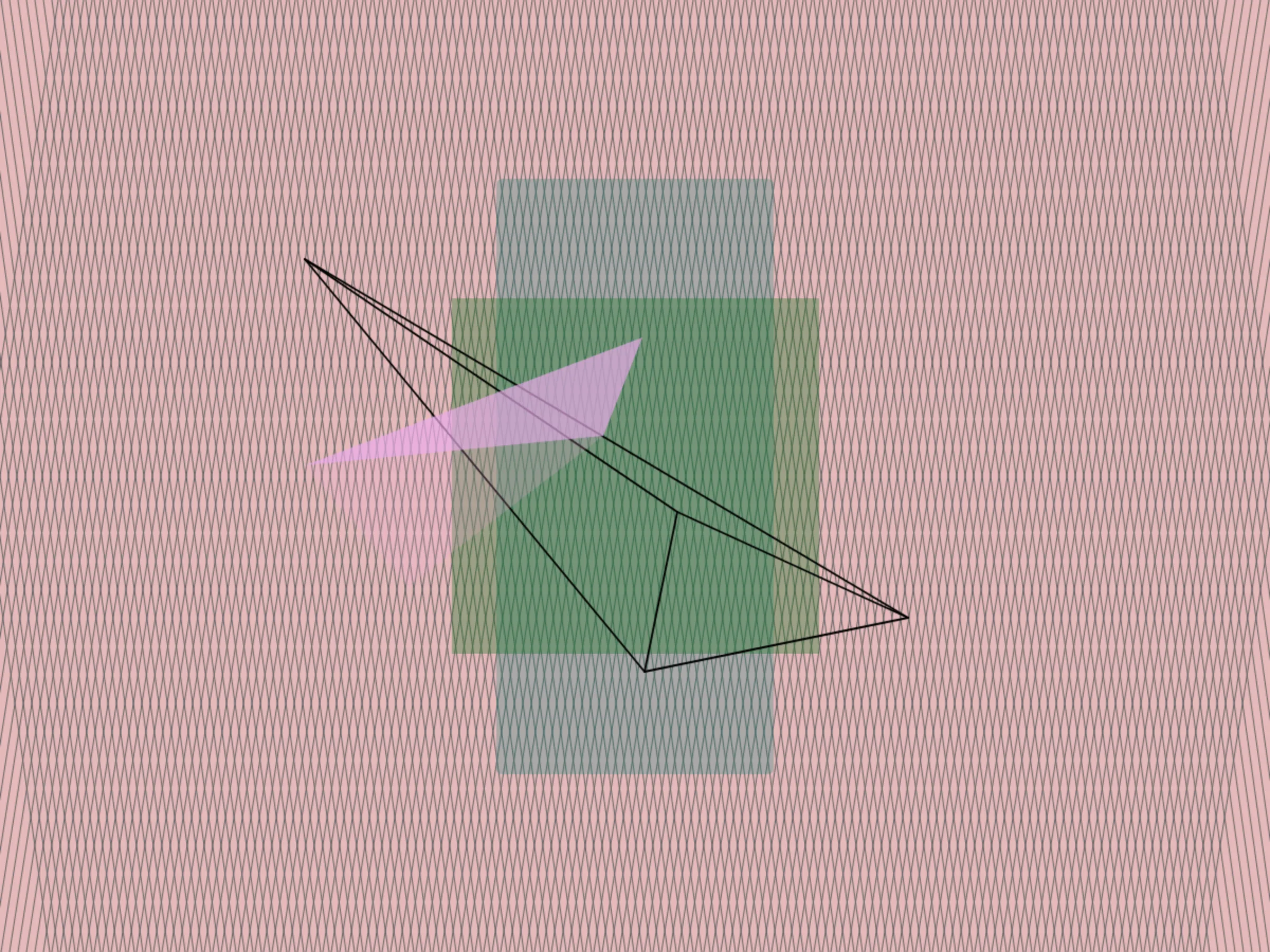 Genesis: Generative System. A block hash string is interpreted into a visual composition using a set of algorithmic rules. Compositions may contain grids, gradients, lines, shapes, and colors that harmonize with each other. Each mint is one of a kind and designed to stand-alone. Limited Edition.