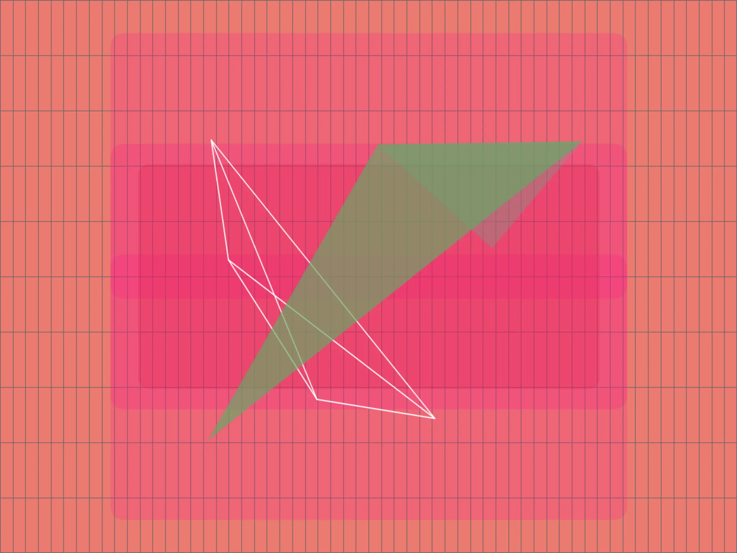 Genesis: Generative System. A block hash string is interpreted into a visual composition using a set of algorithmic rules. Compositions may contain grids, gradients, lines, shapes, and colors that harmonize with each other. Each mint is one of a kind and designed to stand-alone. Limited Edition.