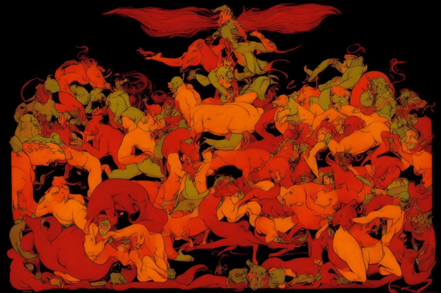 Algoritmo Divino by Ganbrood, 2023  
==================================  
  
  
*Abandon all hope, ye who enter here.* - Dante Alighieri, Inferno, Canto III.  
* * *  
  
This quote speaks to the idea of transformation, letting go of old ways of thinking and embracing a new perspective. The Divine Comedy is just an allegory to parallel the similarity of long-form synthetic image generation using neural networks, as an art and image creation evolution.  
  
New AI tools are transforming the creative process for artists, pushing the boundaries of what are possible and inspiring new forms of expression. ‘Algoritmo Divino’ is the first on-chain series by Ganbrood, generated in real-time during the mint. Three hundred thirty-three unique iterations will surprise and guide you through three realms of Inferno, Purgatorio & Paradiso. The rarity, and prompt are encrypted on-chain, giving the collector a unique opportunity to collect the artwork's 'secret ingredient', holding the core 'prompt', which is encrypted and is eternally saved on the blockchain.  
  
In Dante's Divine Comedy, the transformation of souls as they journey through the afterlife is a central theme. The characters' experiences and behaviours lead to their conversion towards greater virtue and understanding or deeper learning and suffering.  
Similarly, long-form synthetic image generation using diffusion neural networks, generates images that progress and evolve. The process involves repeatedly applying a diffusion process to an initial image, resulting in a series of intermediate images gradually evolving towards a final, synthesized image. Each image represents a different stage in the generation process, and the final image depicts the journey's culmination.  
  
Divine Comedy's idea of journey and progression is a powerful metaphor in 'Algoritmo Divino' by Ganbrood, which represent many levels of alteration: working with prompt to image generation to personal growth and development. His own transformation as an artist from photography to synthetic images, accepting the new realm of AI and new tools as a creative process, all reflect in ‘Algoritmo Divino’.  
  
Ganbrood challenges himself with the long-form generation, which contradicts his standard process. The irreversibility of the results leaves little or no control over the output from the black box. Nevertheless, his signature themes of animals and gods are present in every 333 iterations, symbolizing humanity's desire to become godlike.  
* * *  
  
333 unique live-generated iterations of 'Algoritmo Divino' drop on 18th April at 7 pm CET. For the first time, the collector collects AI artwork in real-time, with the encrypted prompt, and rarities the artist uniquely integrates."  
