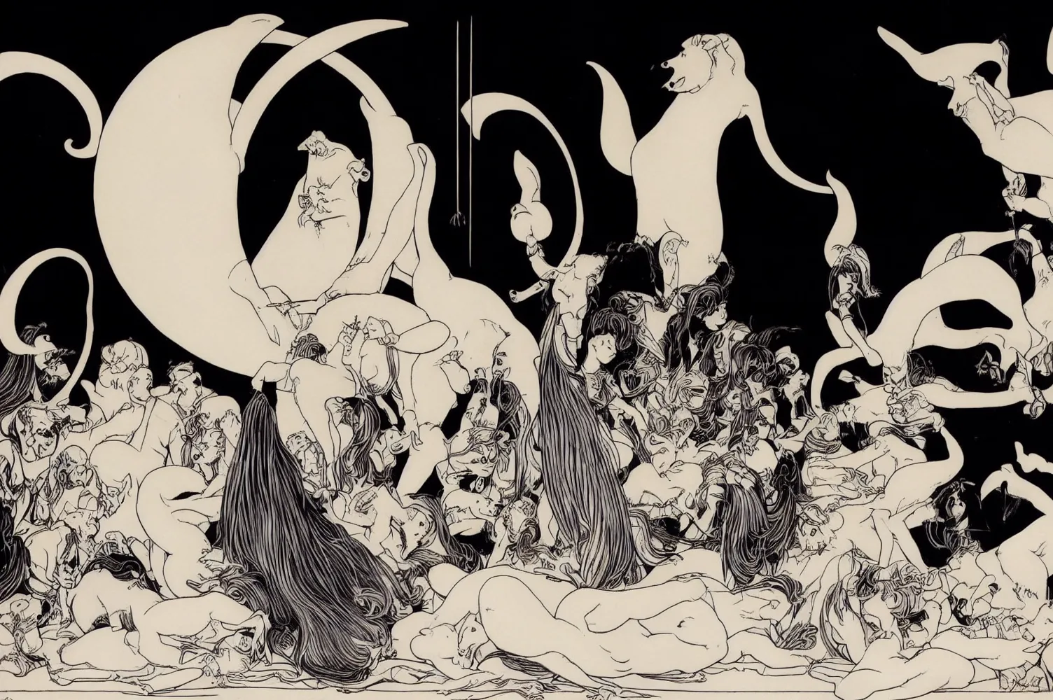 Algoritmo Divino by Ganbrood, 2023  
==================================  
  
  
*Abandon all hope, ye who enter here.* - Dante Alighieri, Inferno, Canto III.  
* * *  
  
This quote speaks to the idea of transformation, letting go of old ways of thinking and embracing a new perspective. The Divine Comedy is just an allegory to parallel the similarity of long-form synthetic image generation using neural networks, as an art and image creation evolution.  
  
New AI tools are transforming the creative process for artists, pushing the boundaries of what are possible and inspiring new forms of expression. ‘Algoritmo Divino’ is the first on-chain series by Ganbrood, generated in real-time during the mint. Three hundred thirty-three unique iterations will surprise and guide you through three realms of Inferno, Purgatorio & Paradiso. The rarity, and prompt are encrypted on-chain, giving the collector a unique opportunity to collect the artwork's 'secret ingredient', holding the core 'prompt', which is encrypted and is eternally saved on the blockchain.  
  
In Dante's Divine Comedy, the transformation of souls as they journey through the afterlife is a central theme. The characters' experiences and behaviours lead to their conversion towards greater virtue and understanding or deeper learning and suffering.  
Similarly, long-form synthetic image generation using diffusion neural networks, generates images that progress and evolve. The process involves repeatedly applying a diffusion process to an initial image, resulting in a series of intermediate images gradually evolving towards a final, synthesized image. Each image represents a different stage in the generation process, and the final image depicts the journey's culmination.  
  
Divine Comedy's idea of journey and progression is a powerful metaphor in 'Algoritmo Divino' by Ganbrood, which represent many levels of alteration: working with prompt to image generation to personal growth and development. His own transformation as an artist from photography to synthetic images, accepting the new realm of AI and new tools as a creative process, all reflect in ‘Algoritmo Divino’.  
  
Ganbrood challenges himself with the long-form generation, which contradicts his standard process. The irreversibility of the results leaves little or no control over the output from the black box. Nevertheless, his signature themes of animals and gods are present in every 333 iterations, symbolizing humanity's desire to become godlike.  
* * *  
  
333 unique live-generated iterations of 'Algoritmo Divino' drop on 18th April at 7 pm CET. For the first time, the collector collects AI artwork in real-time, with the encrypted prompt, and rarities the artist uniquely integrates."  
